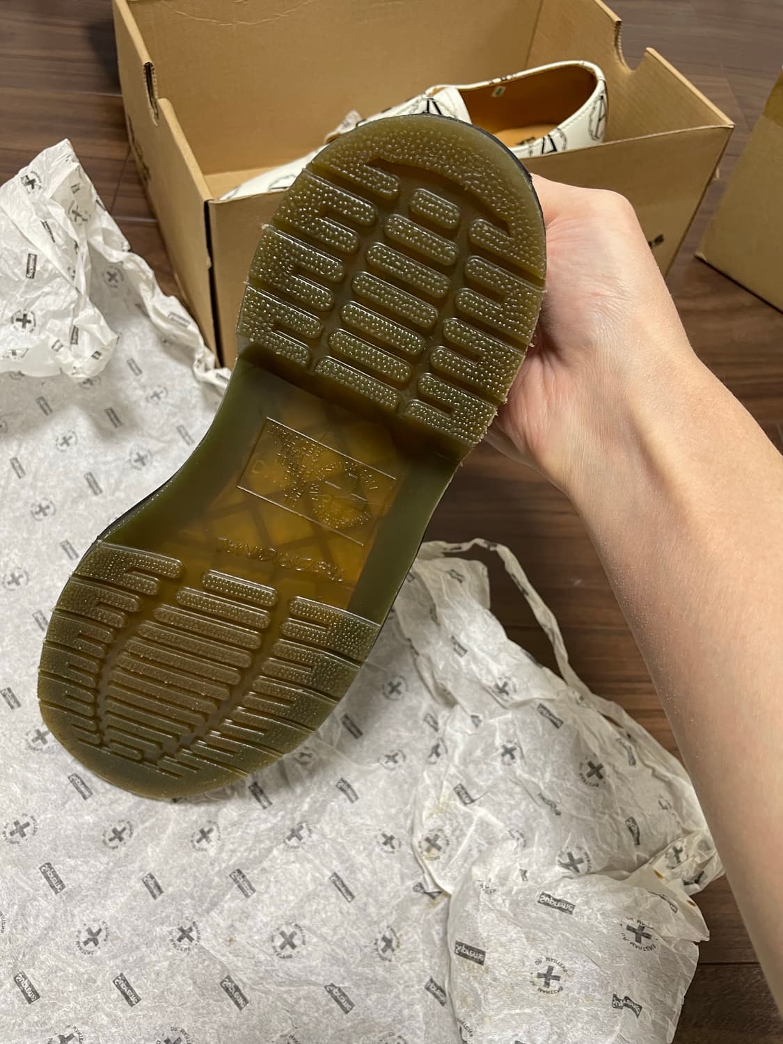 닥터마틴 x 슈프림 1461 빈티지 레드 상품이미지5