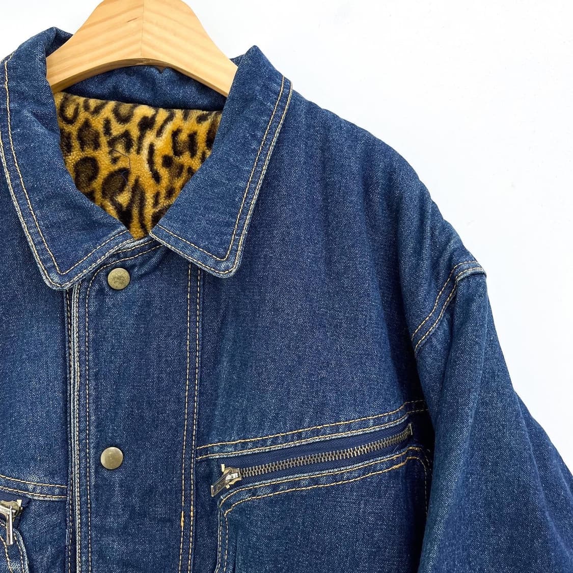 부수꼬 클럽 제팬 빅 포켓 백 지퍼 플리스 라이닝 점퍼 상품이미지4