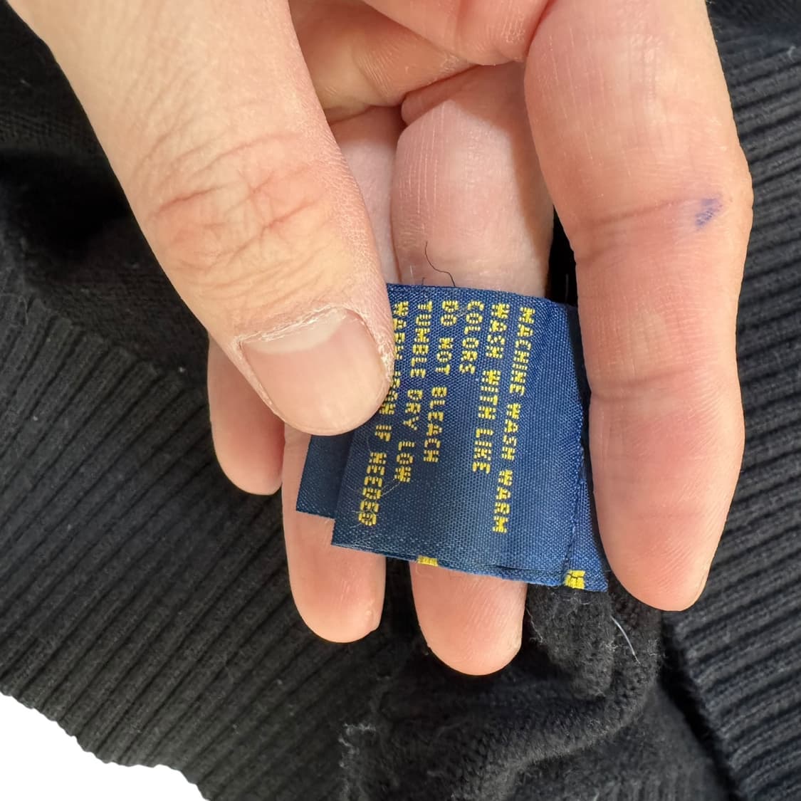 신형 폴로 랄프로렌 블랙 니트 상품이미지4