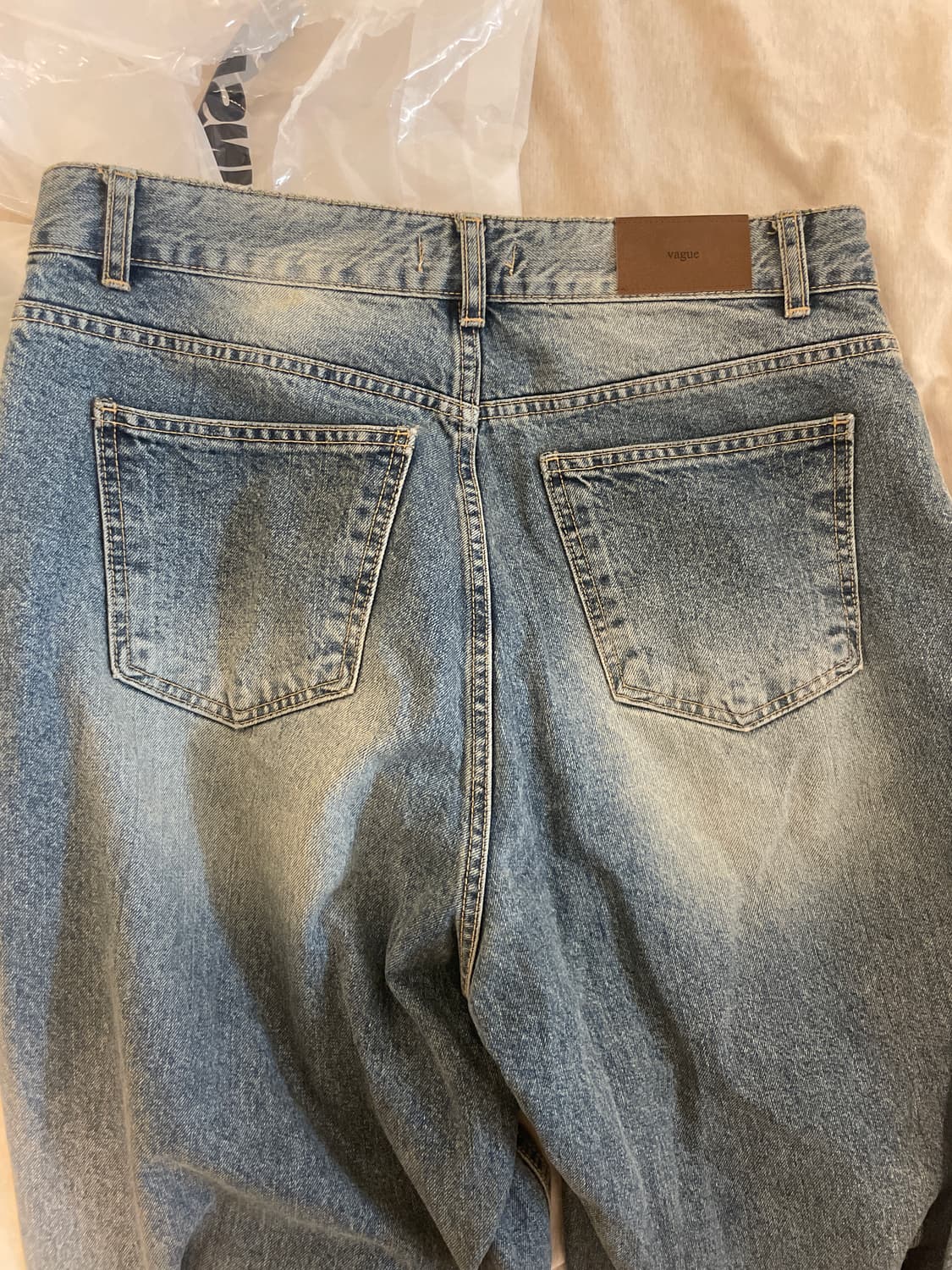 VAGUE 와이드 데님 팬츠 상품이미지3