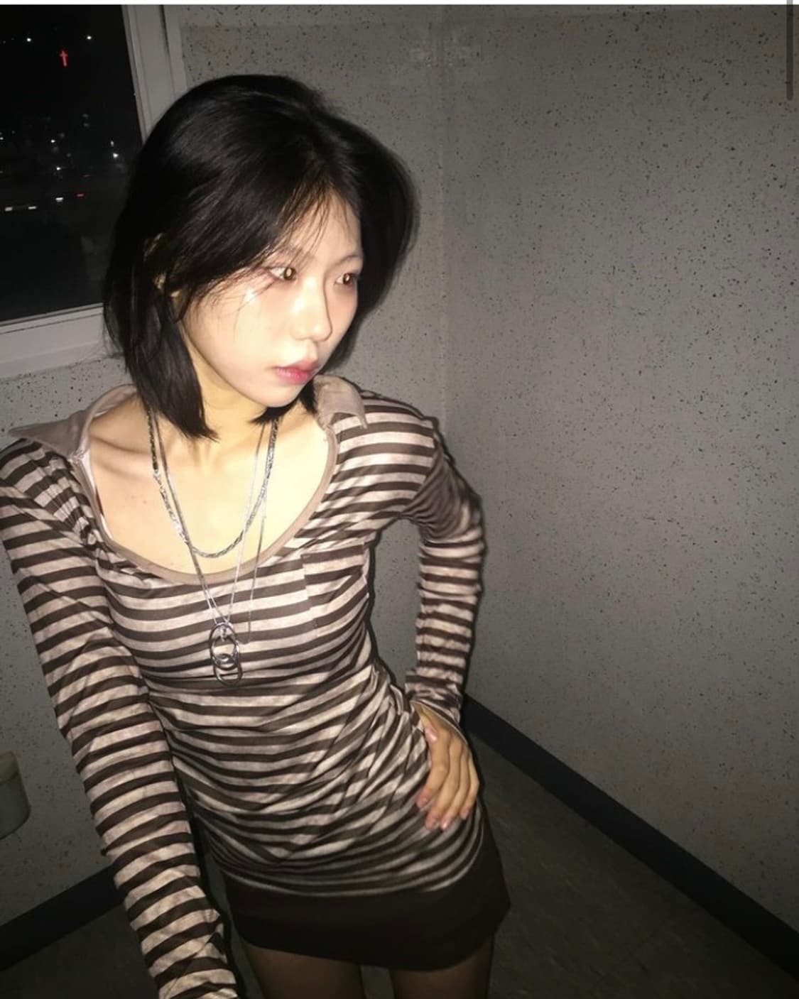 빈티지 y2k 스트라이프 티셔츠 상품이미지1