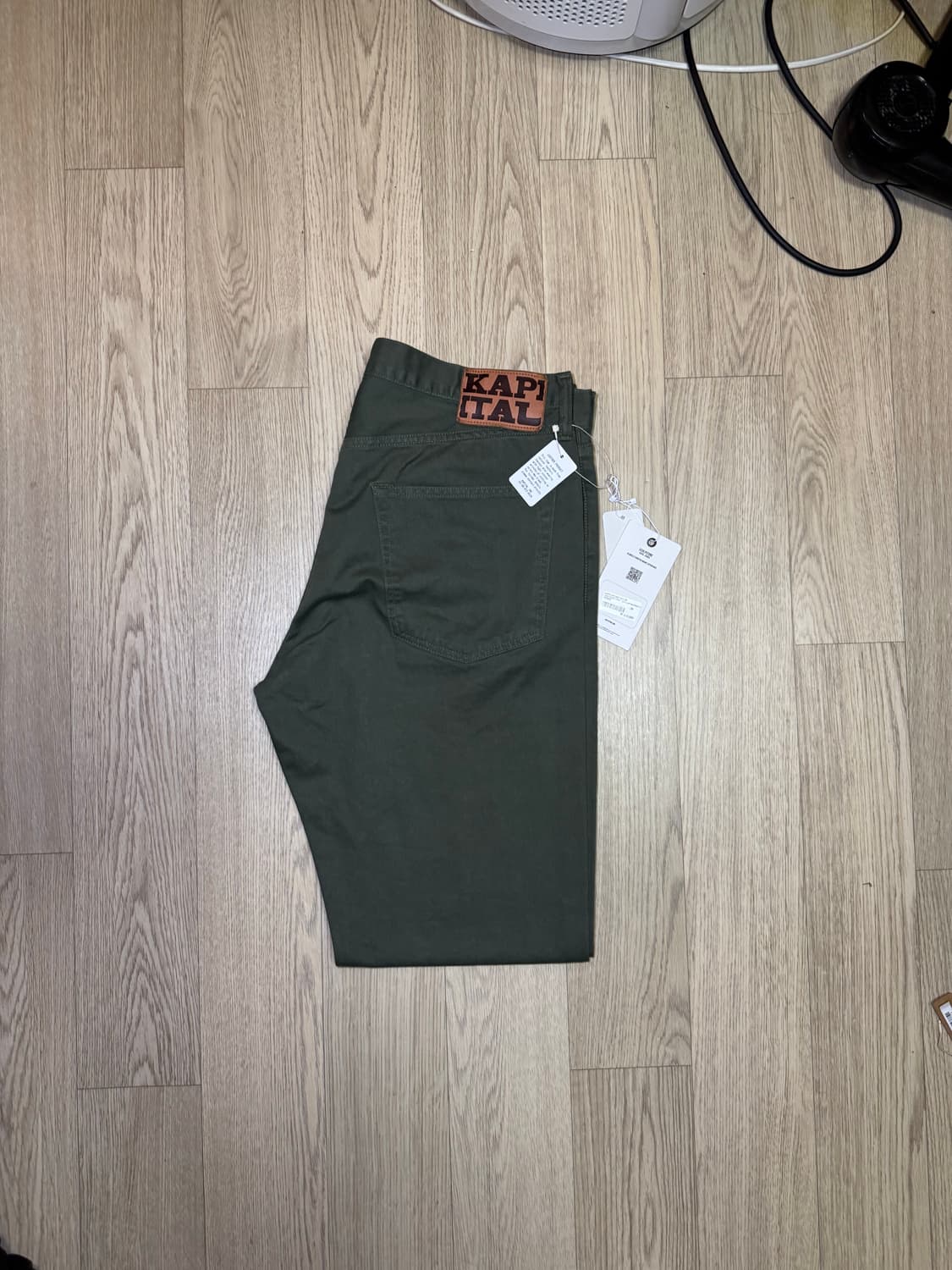 캐피탈 몽키시스코 치노 5P 팬츠 카키 새상품 상품이미지1