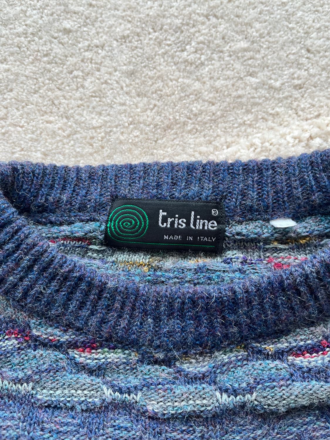 트리스라인 이태리 페어아일 니트 (100-105) 상품이미지6