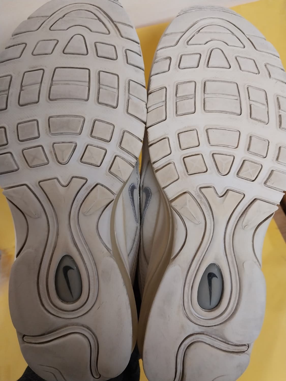 남성 나이키 에어맥스 97 화이트 운동화 (265) 상품이미지9