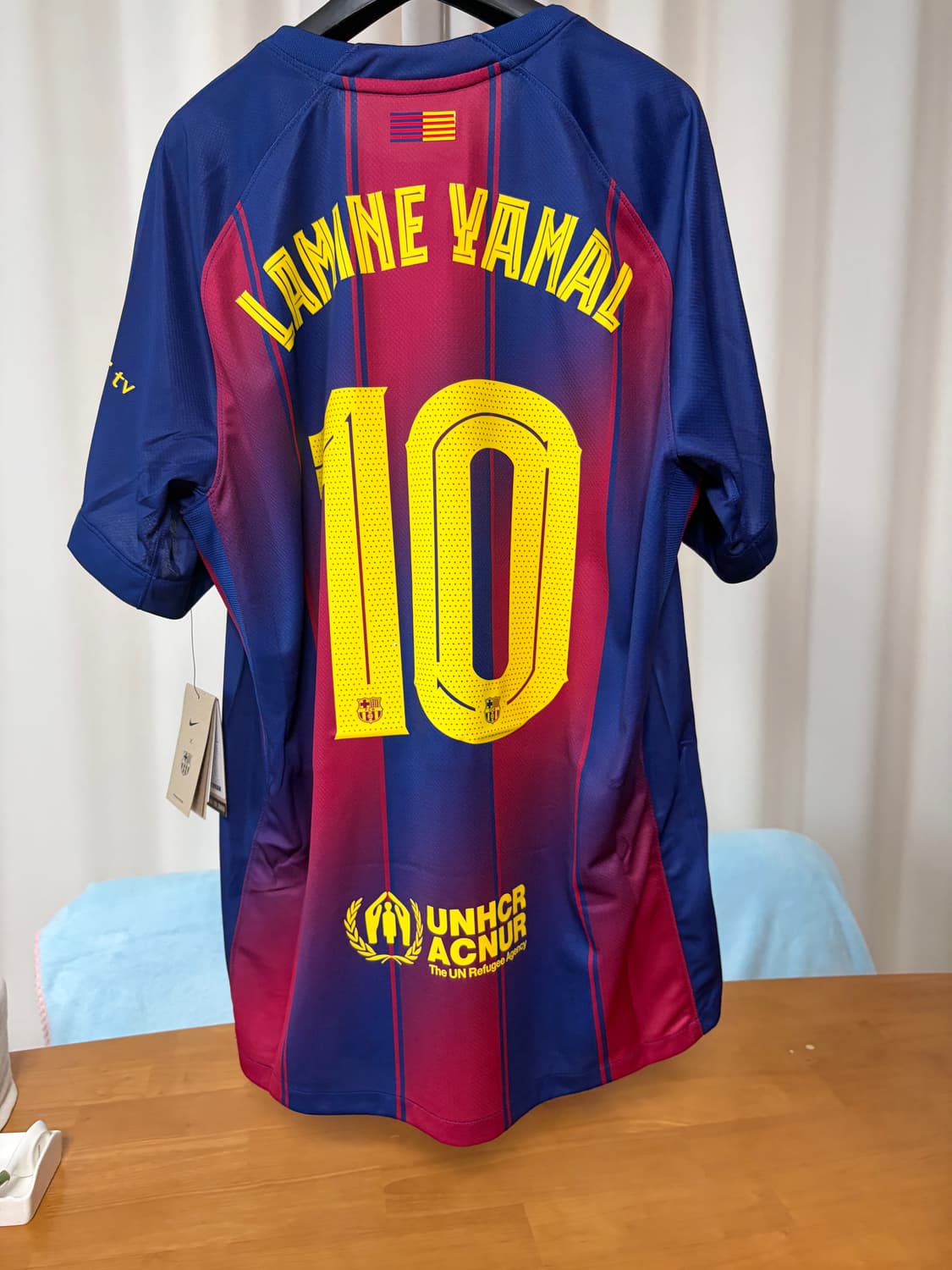 25/26 바르샤 홈 올오피셜 L(105)사이즈 상품이미지2