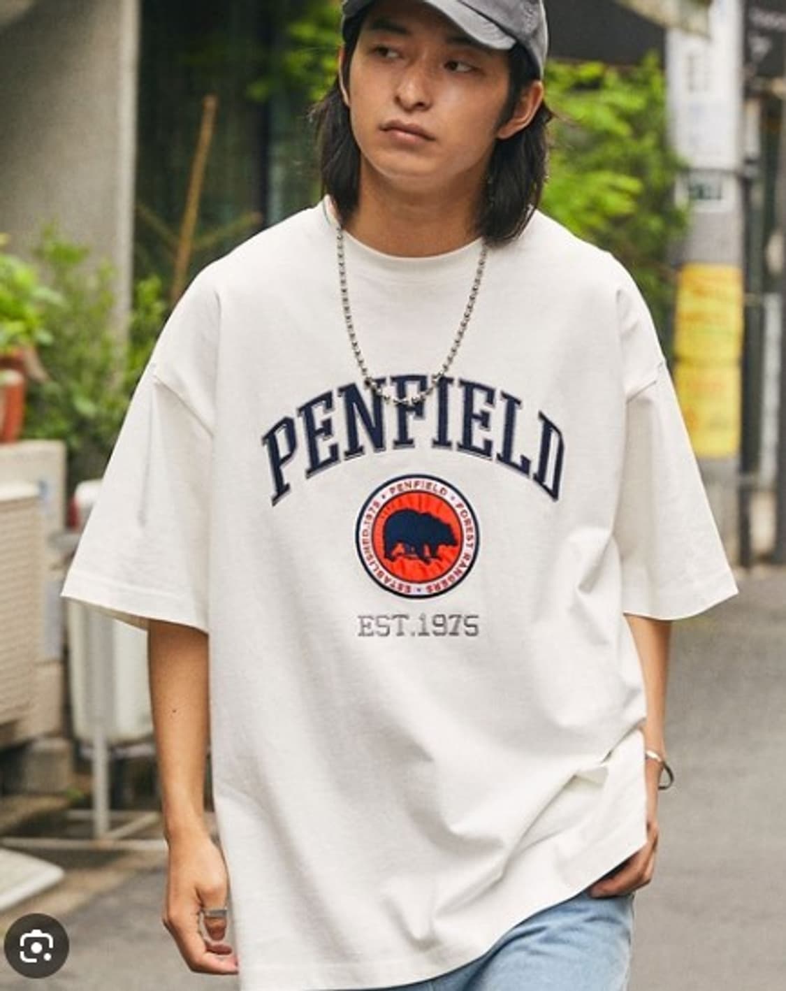 펜필드 헤비웨이트 자수 반팔 상품이미지1