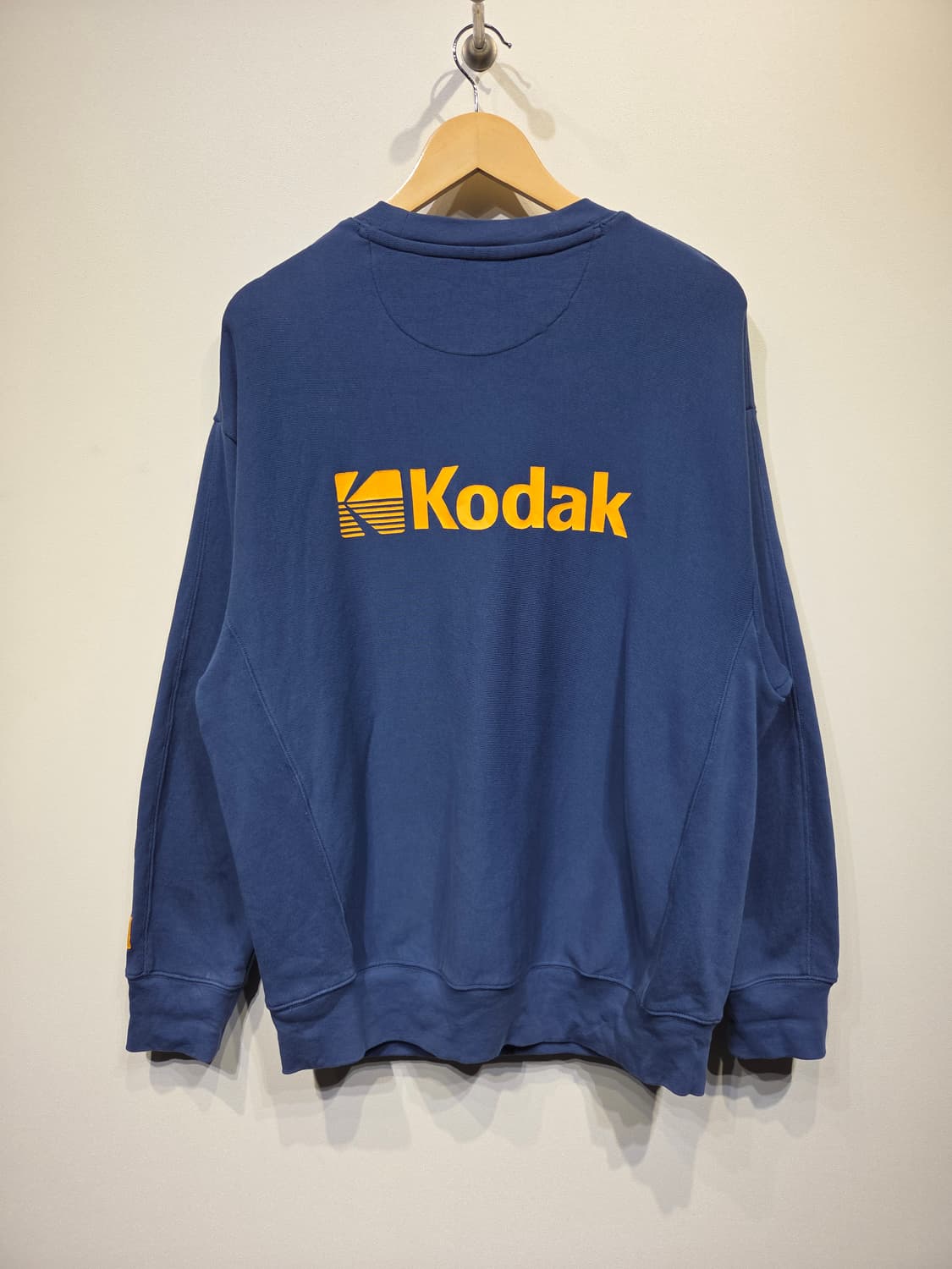 코닥 (KODAK) 빅로고 포인트 맨투맨 네이비 상품이미지6