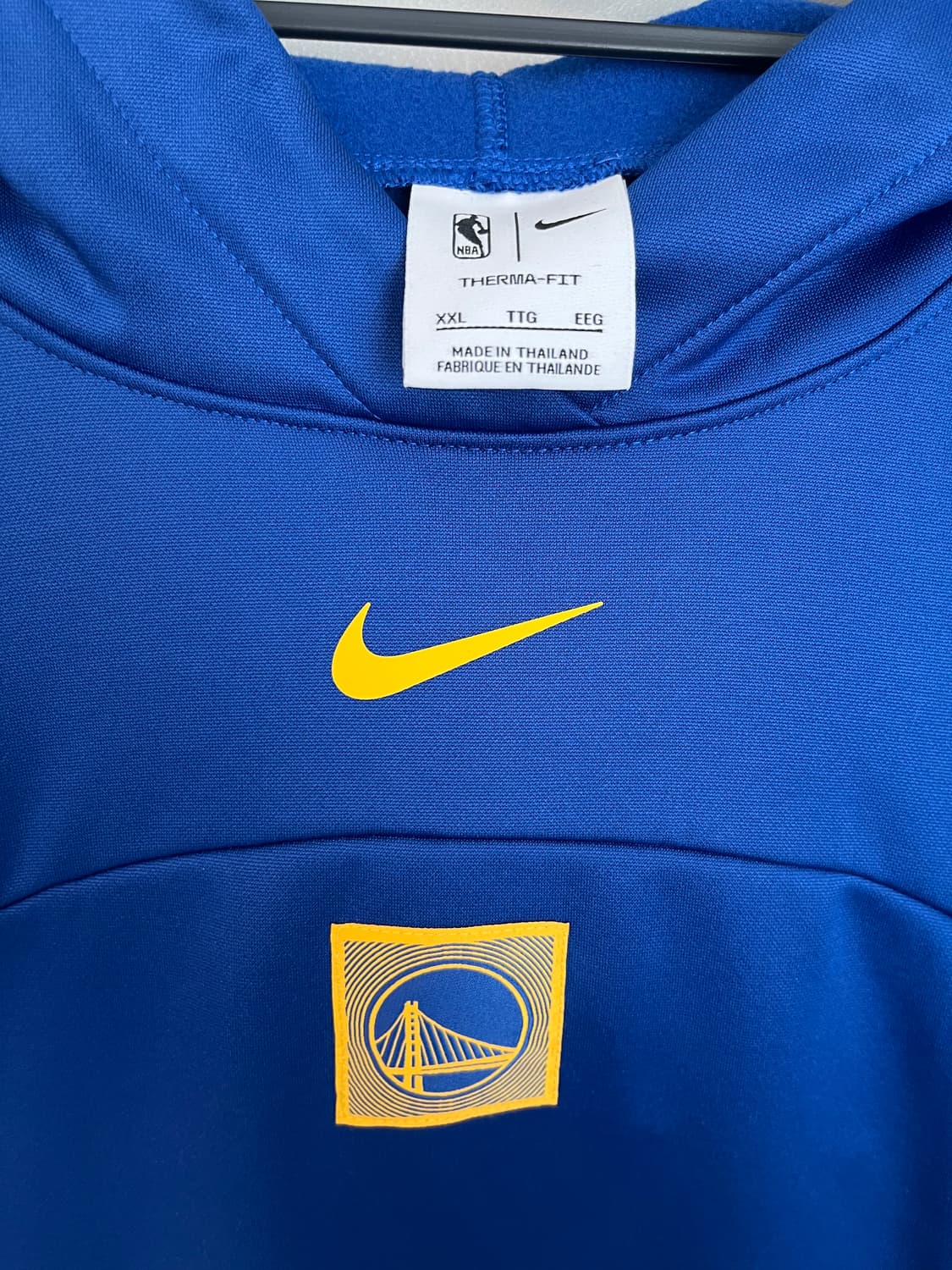 [2XL]나이키 NBA 골든스테이트 워리어스 풀오버 후드티 상품이미지5