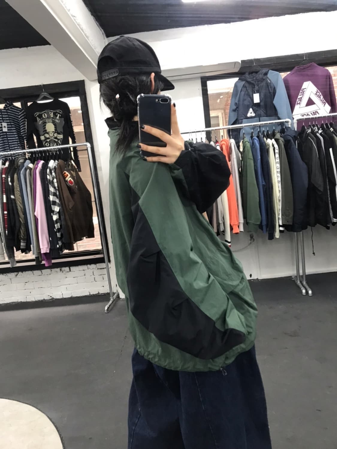 홀리선 투톤 투웨이 바람막이 상품이미지7