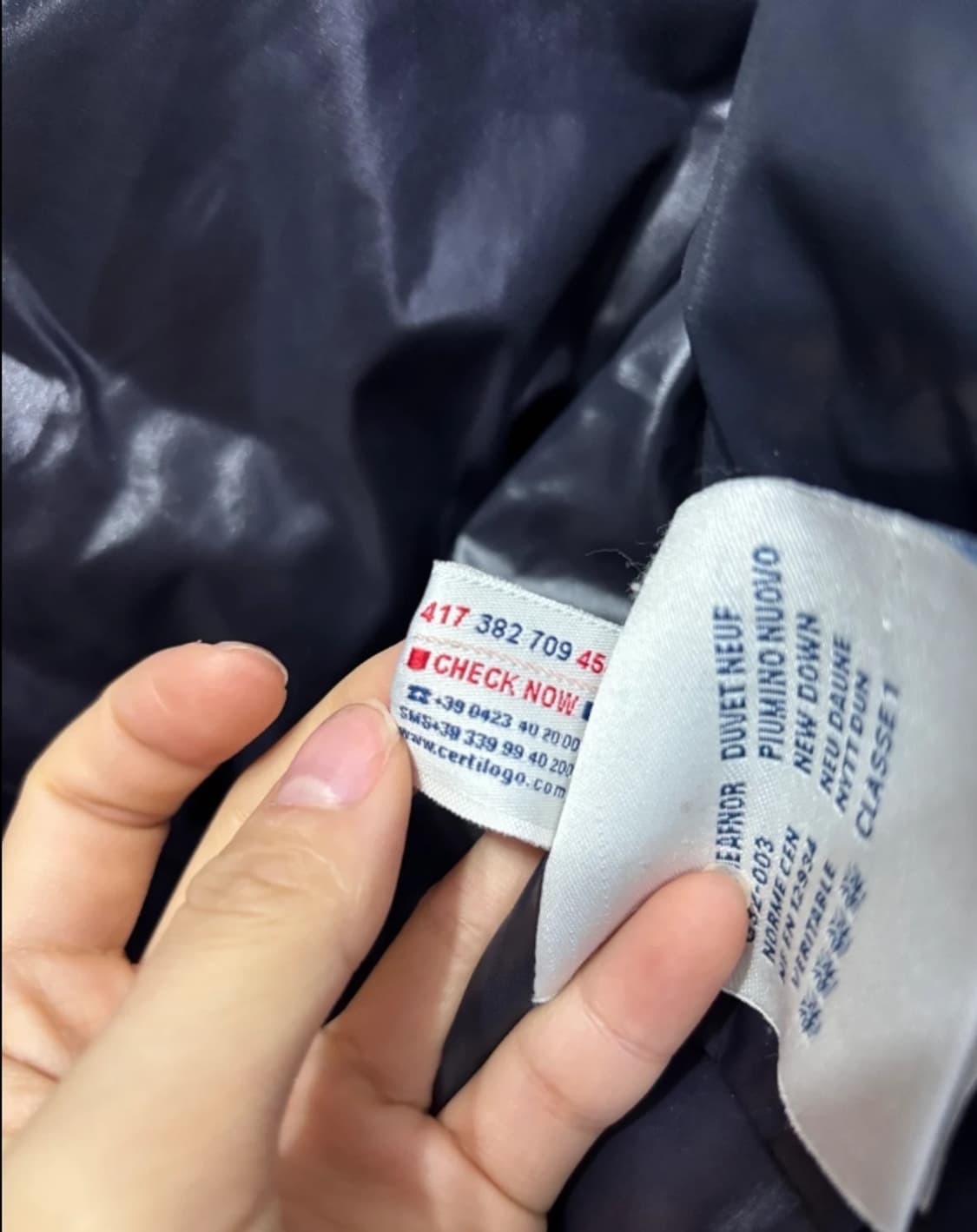 정품 몽클레어 여성 울 패딩 자켓 ~55 상품이미지9