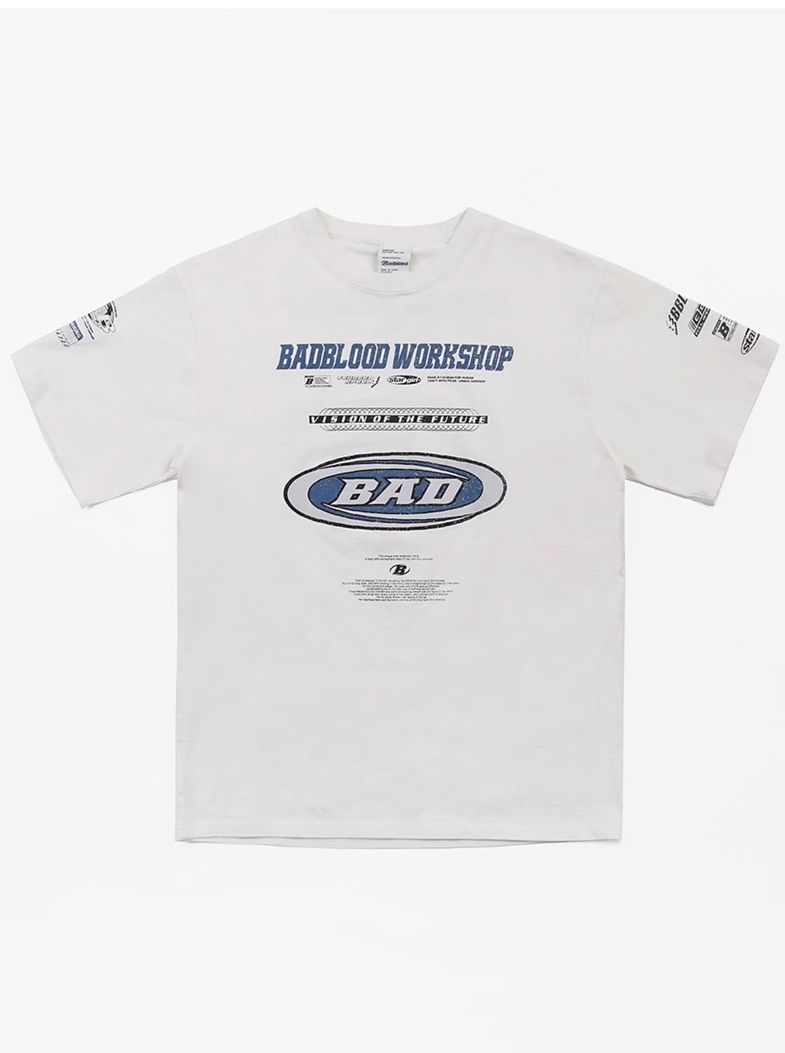 배드블러드) F2 올드이펙트 반팔 티셔츠 상품이미지6