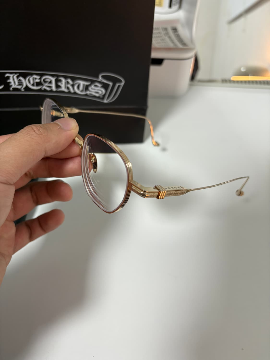 크롬하츠 안경 바질릭토리안 골드 새상품 급 제품 판매 상품이미지8