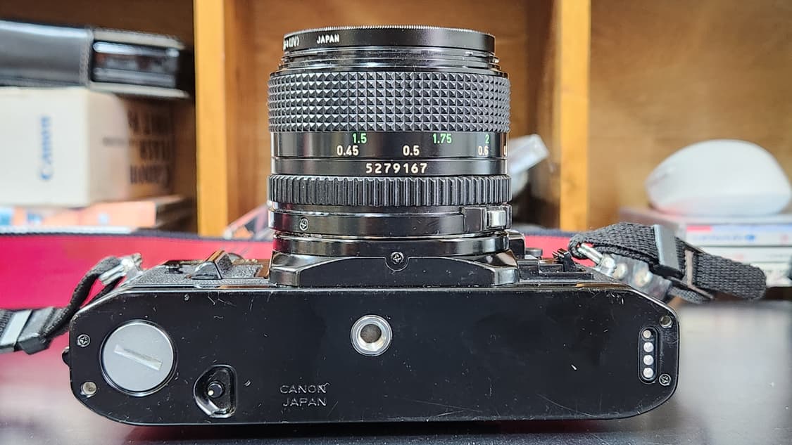 캐논 AE-1P 필름 카메라 + FD 50mm f1.4 렌즈 상품이미지9