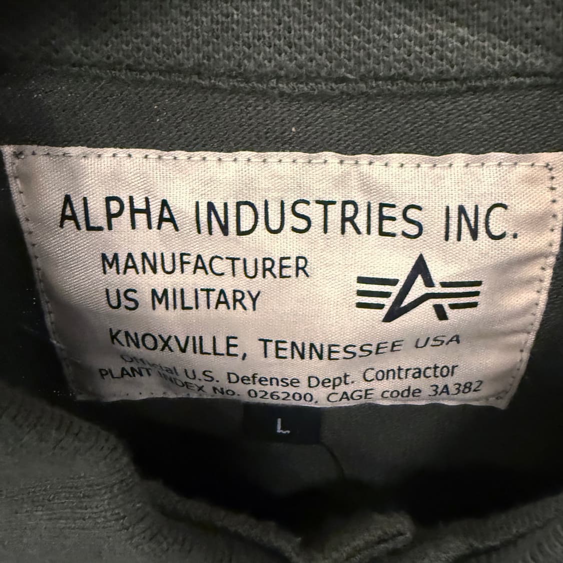 알파 인터스트리 밀리터리 패치와펜 PK 카라티 반팔 N850   상품이미지5