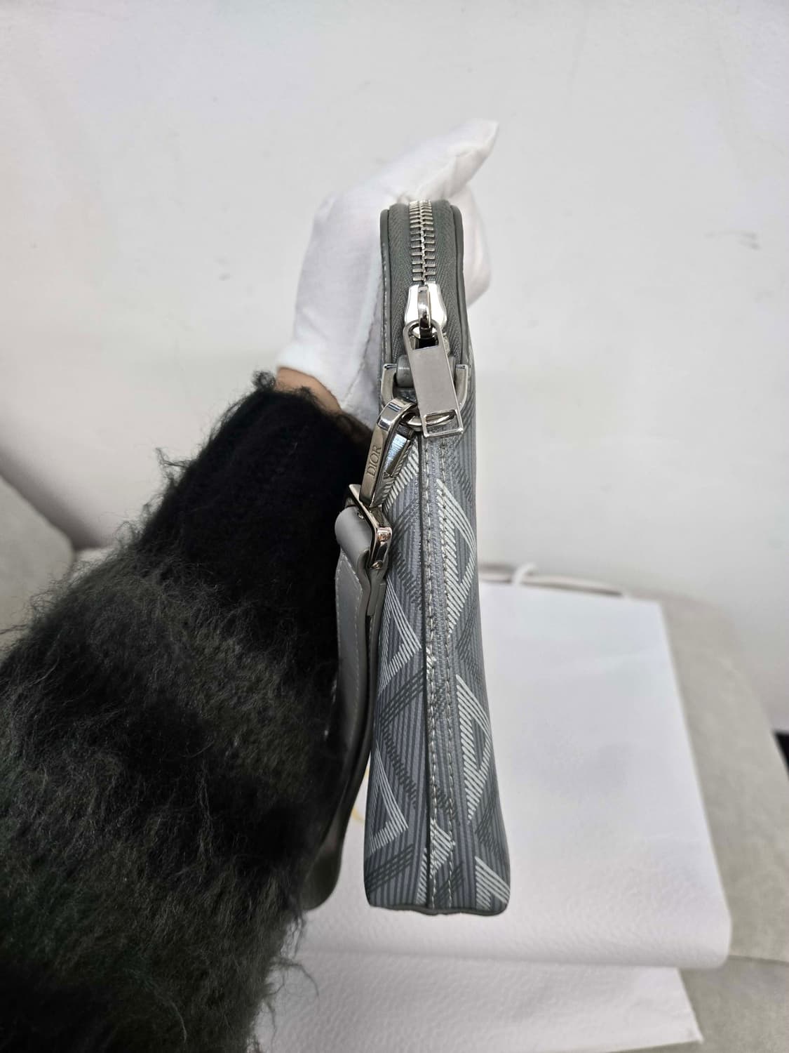 [보증서 정품] 디올 다이아 아이패드 클러치백 상품이미지6