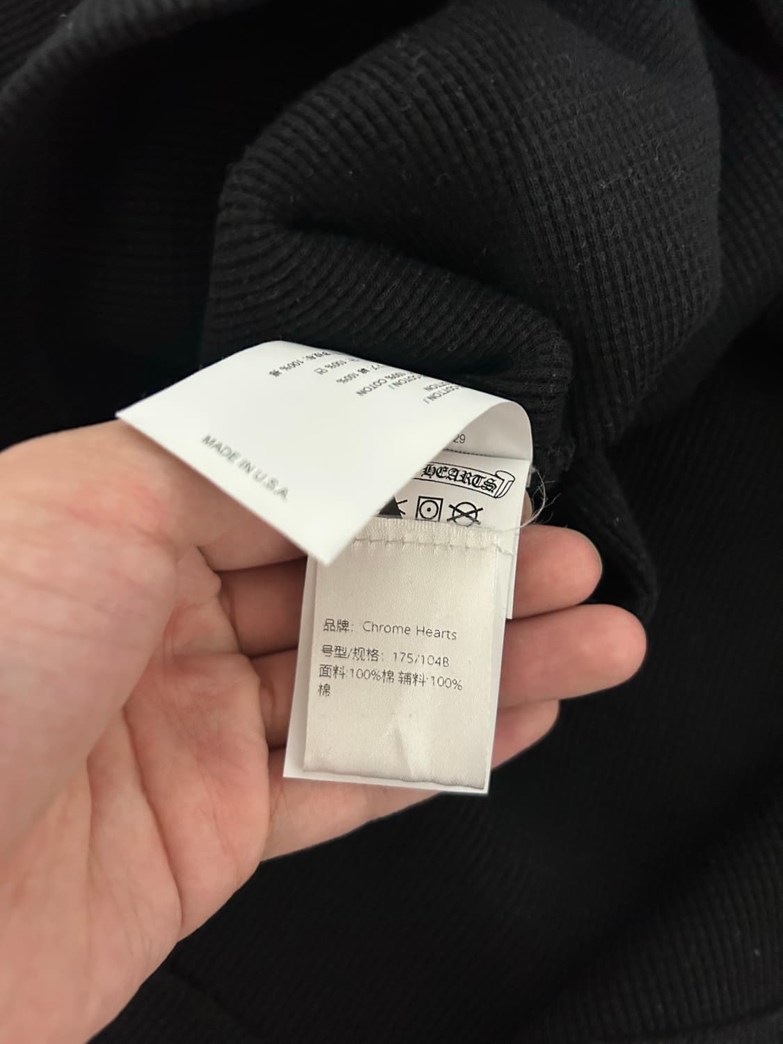 [L] 크롬하츠 세메터리 헐리우드 와플 니트 상품이미지6