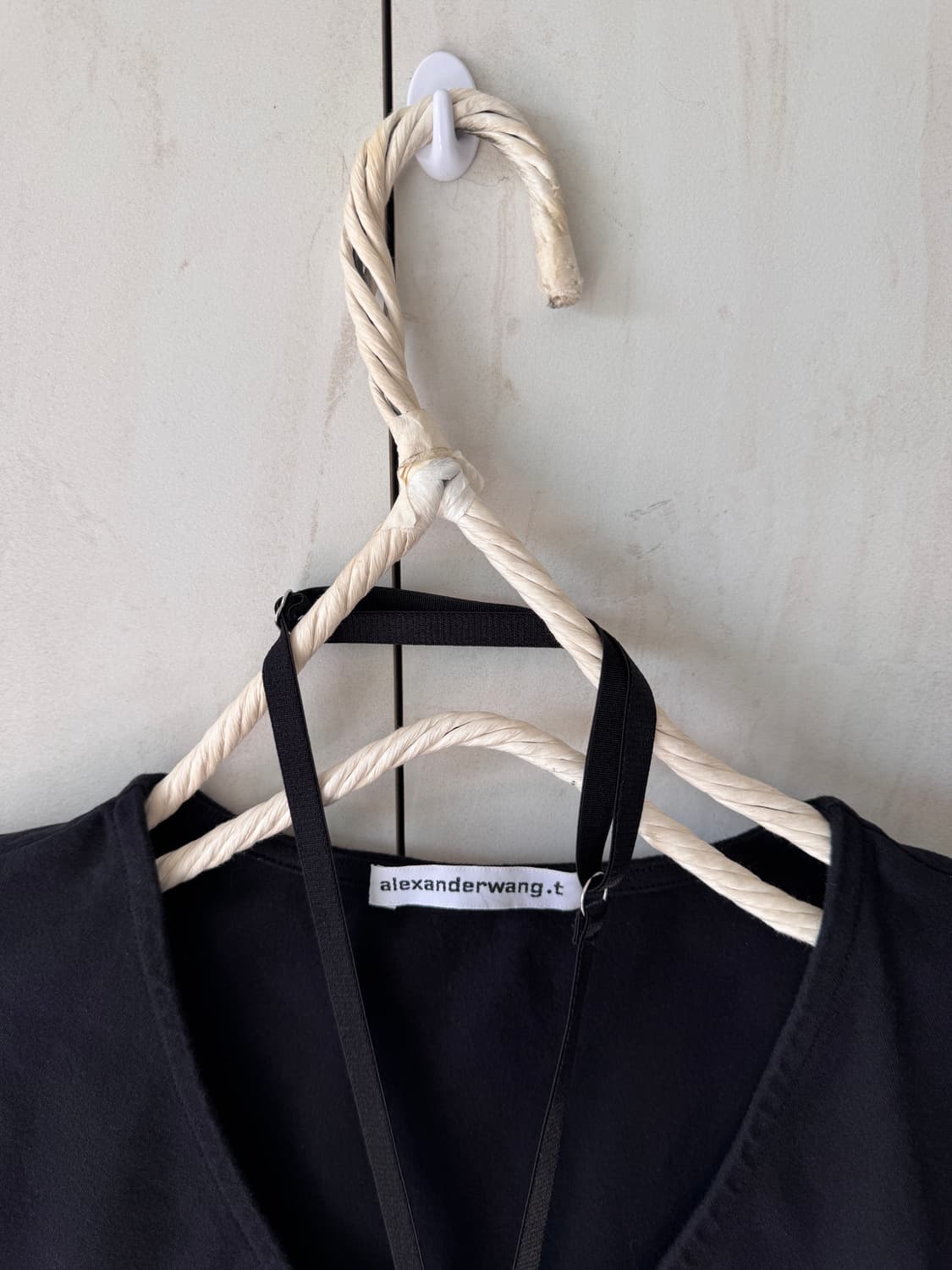 새상품 컨디션 Alexander Wang 블랙 바디수트 XS(44,55가 상품이미지8