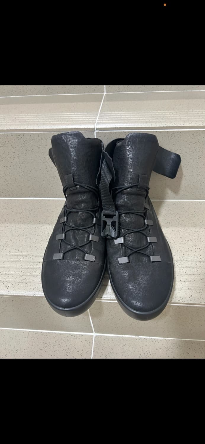 [43] 이태리 블랙 가죽 하이탑 슈즈 280 상품이미지1