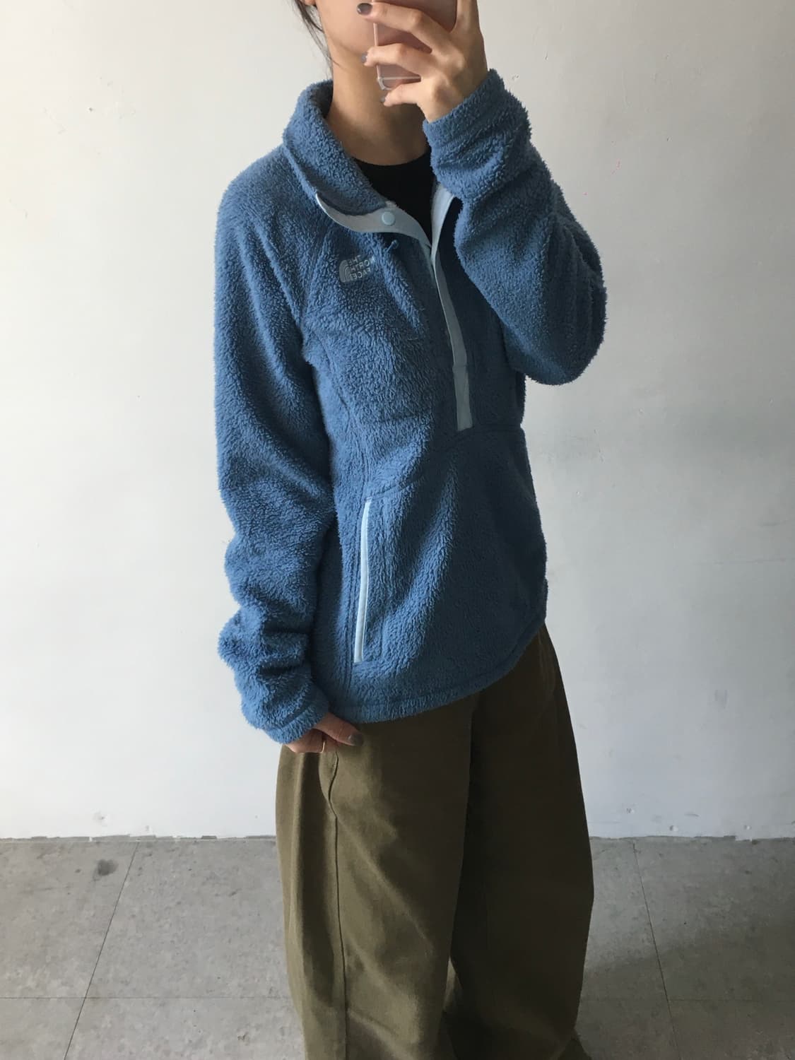 노스페이스 후리스 반집업 상품이미지2