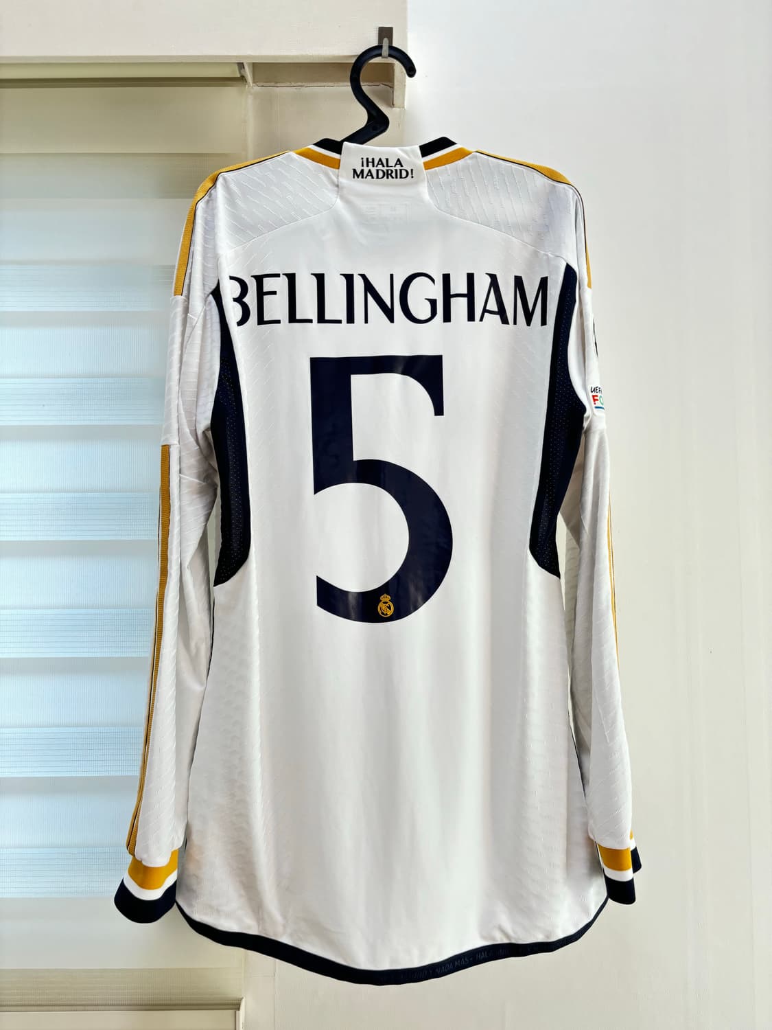 23-24 레알마드리드 어센틱 벨링엄 긴팔 해외 M 상품이미지4