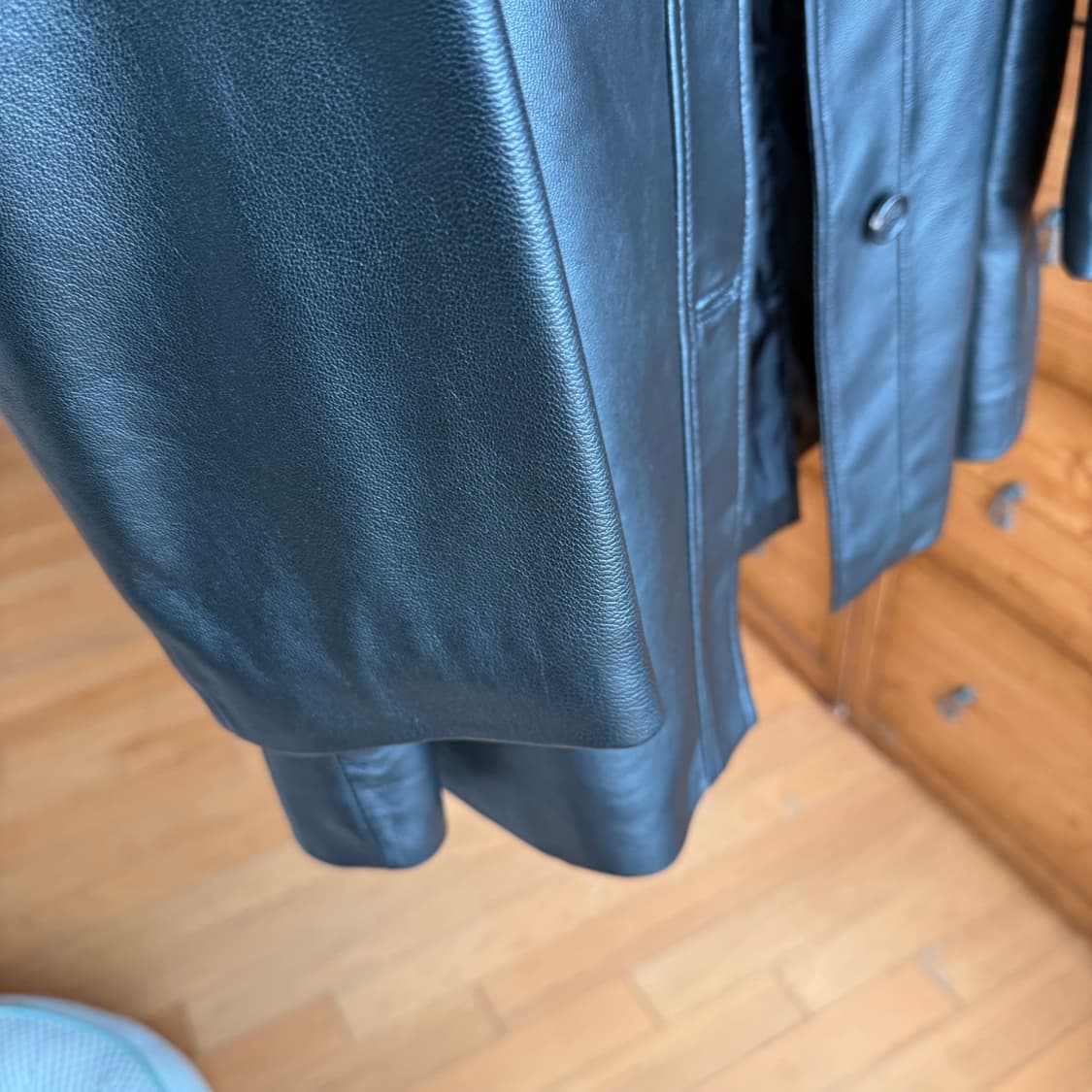 Lfm leather half coat 레더 하프 코트 상품이미지7