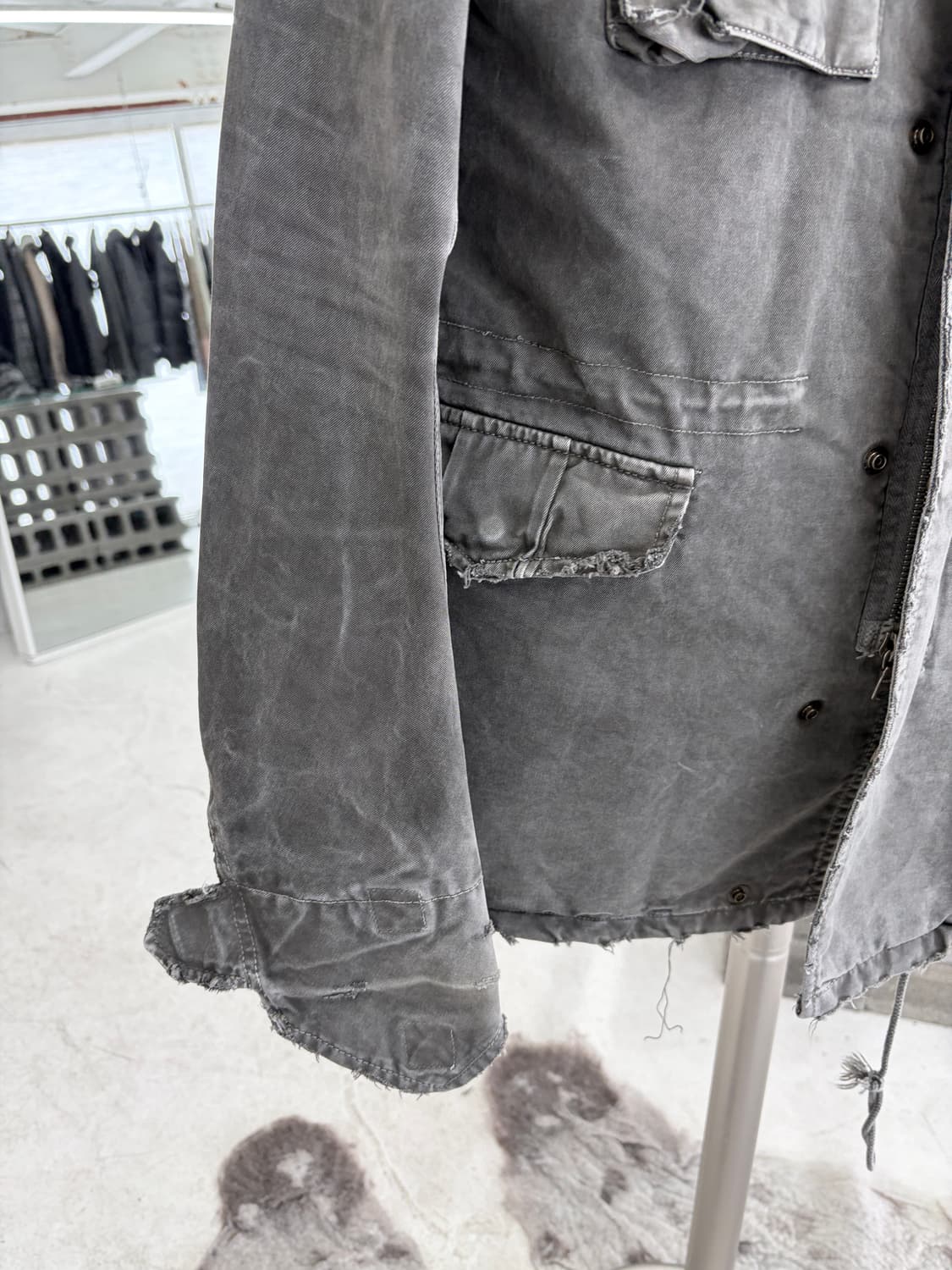 wjk 디스트레스드 m-65 필드 자켓 상품이미지7