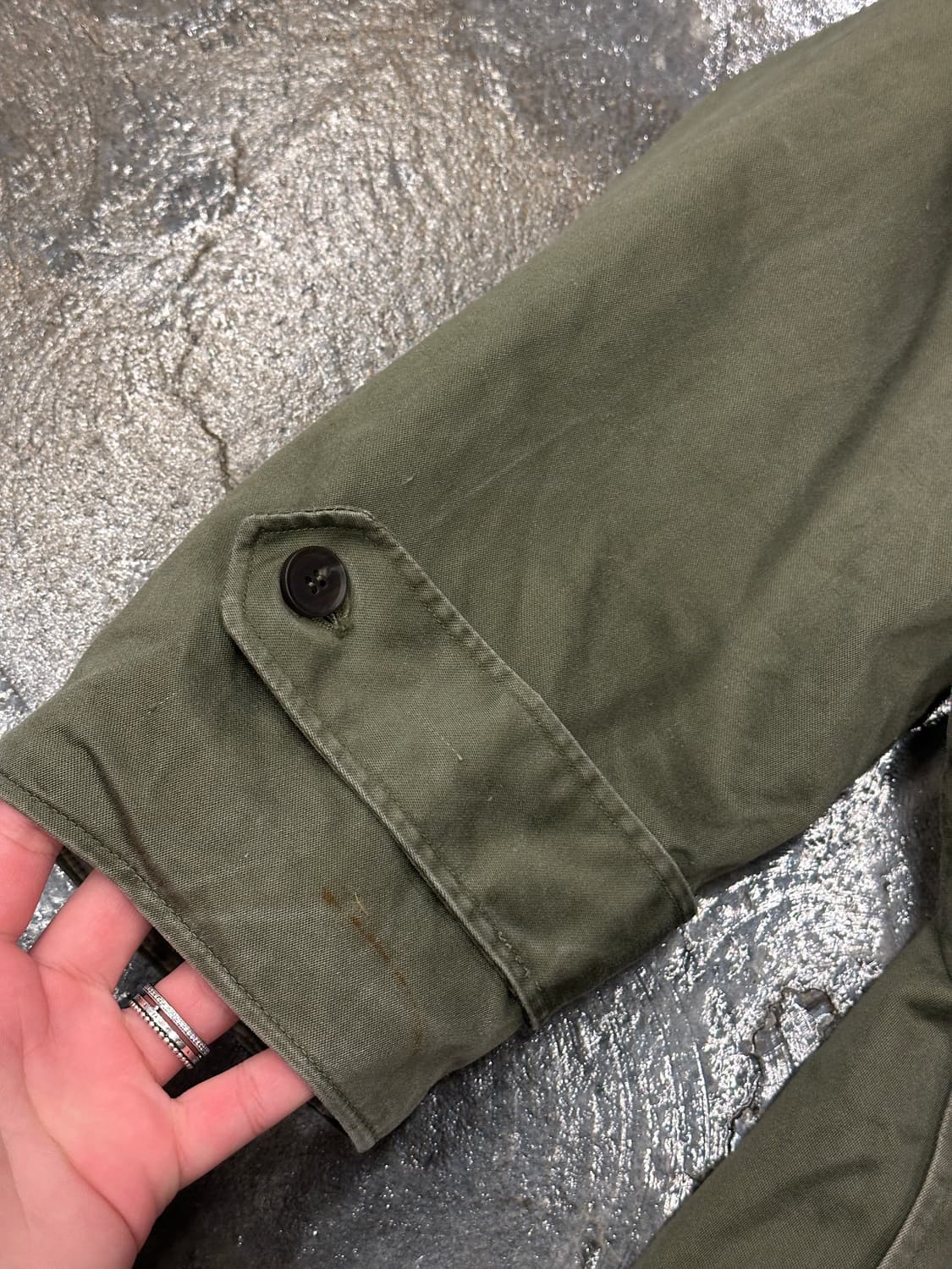 Original 1950s M-1950 Over coat 피쉬테일 야상 상품이미지6