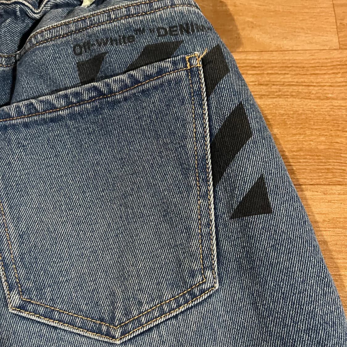 [33] 오프화이트 마징가 데님진 상품이미지7