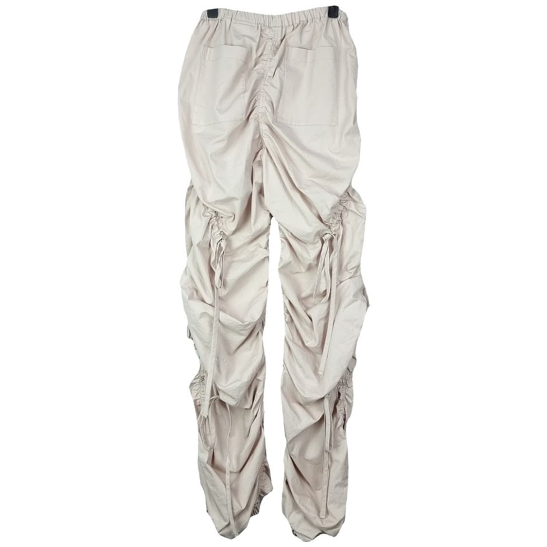 [쓰리타임즈] 루즈핏 리본 셔링 리코 카고 팬츠 M17557 상품이미지3