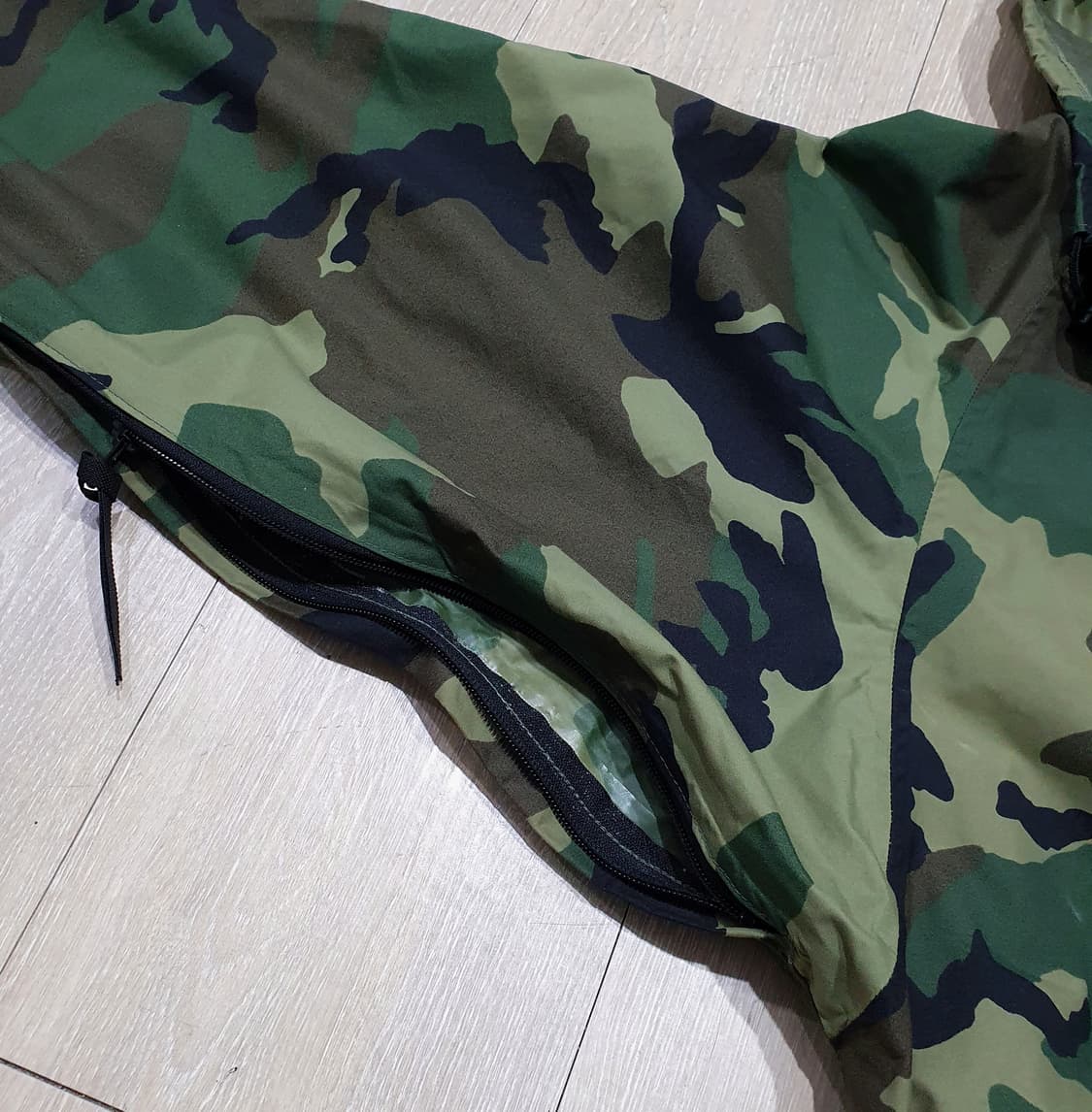 미군 우드랜드 레인파카 우비 m (110 이상) 상품이미지4