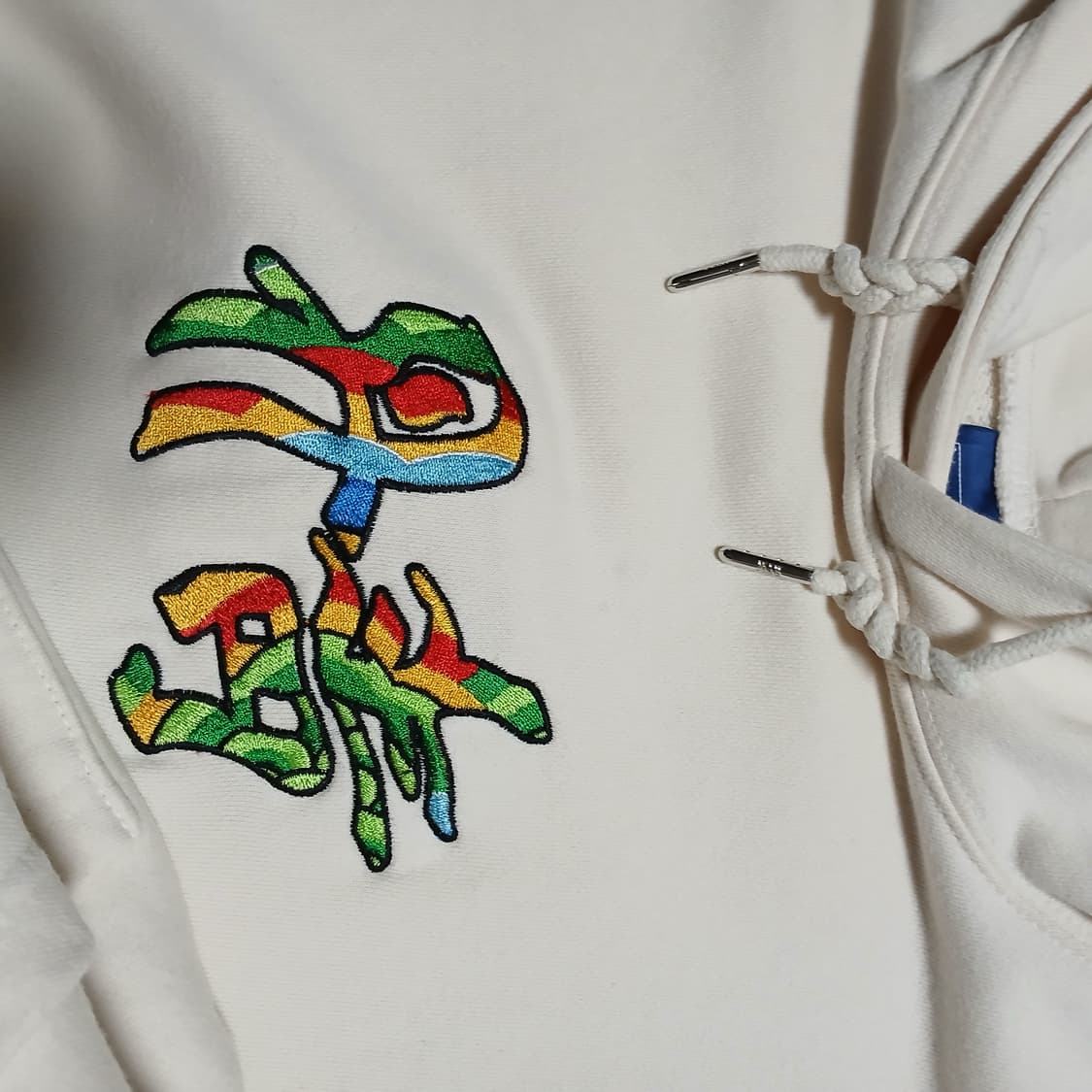 로맨틱크라운 단청 후드 조끼 오버핏 레이어드 상품이미지7