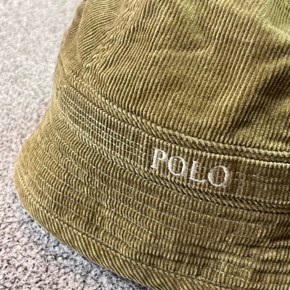 폴로 랄프로렌 코듀로이 버킷햇 상품이미지2