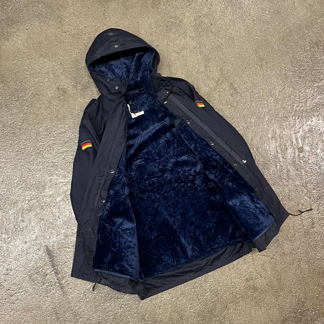 80s 독일군 스노클 파카 (100-105) 상품이미지2