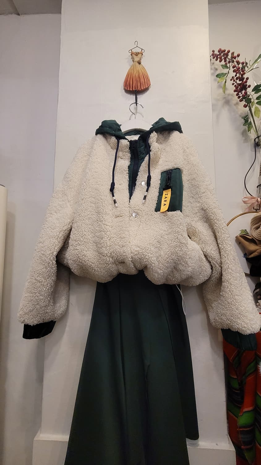 자라 뽀글이 아우터 상품이미지1