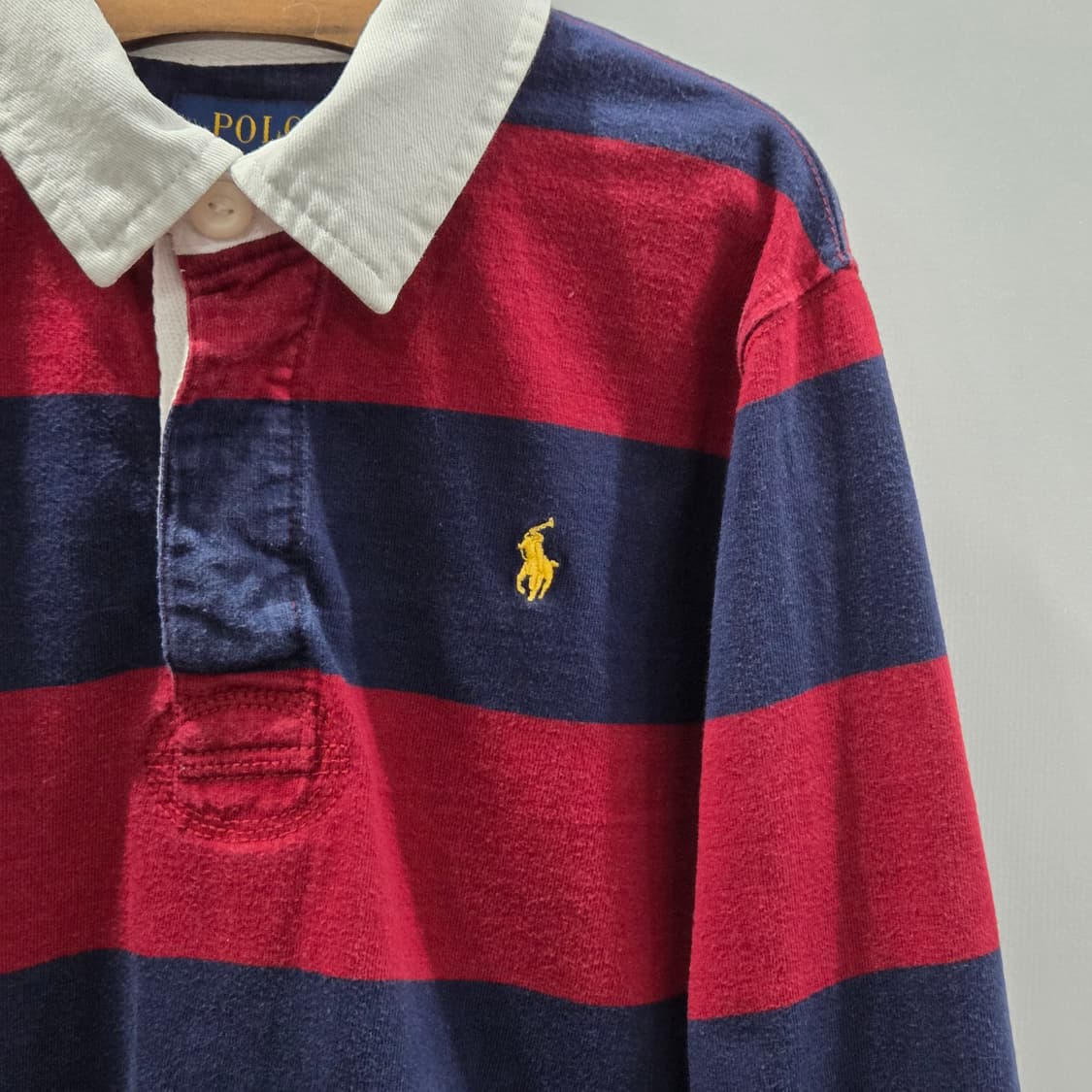 폴로랄프로렌 키즈 스트라이프 럭비티 7 상품이미지2