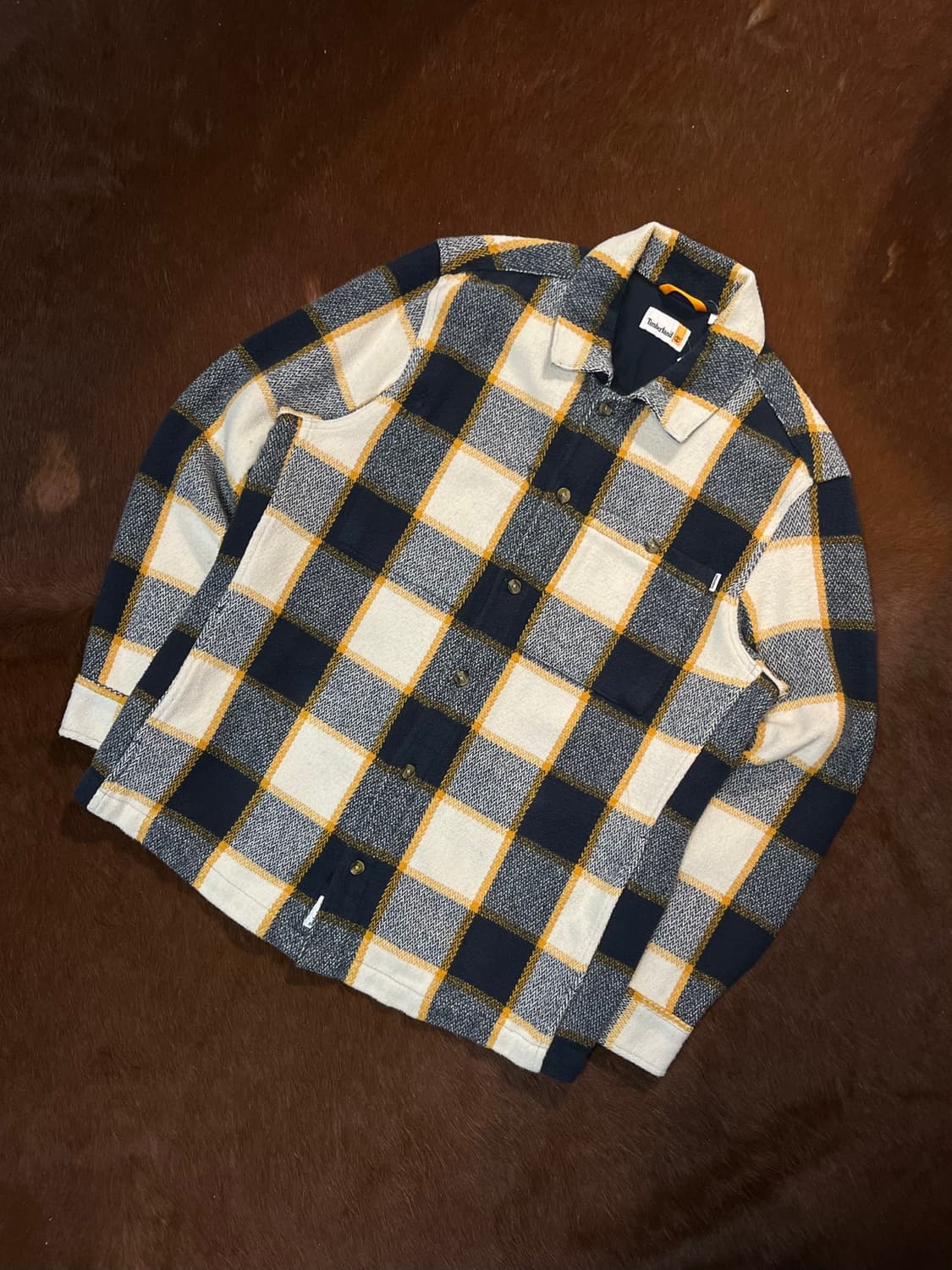 Timberland 팀버랜드 플란넬 체크 셔츠자켓 상품이미지3