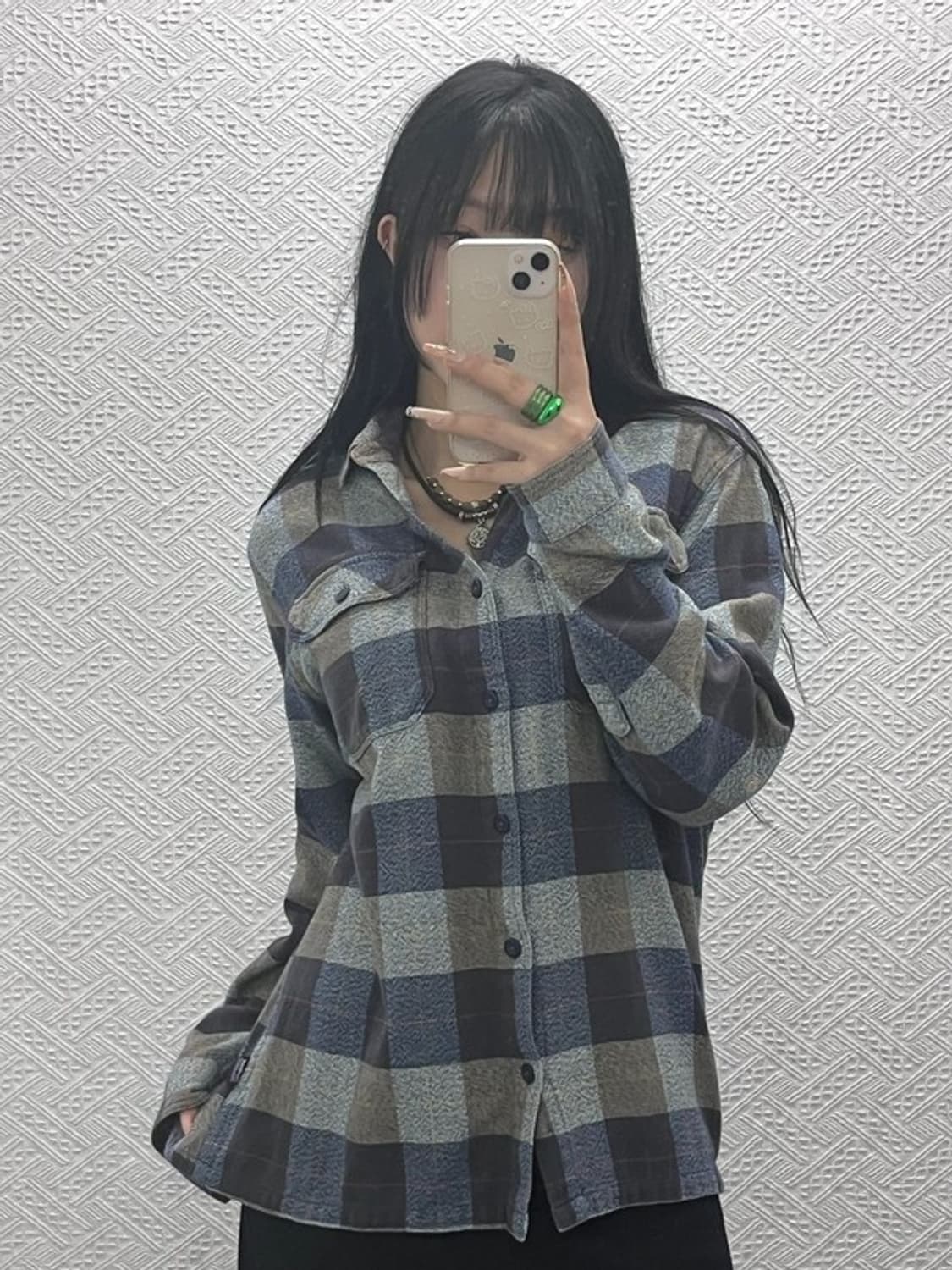 파타고니아 오가닉 컨트리 플란넬 체크 셔츠 95 C08320 상품이미지1