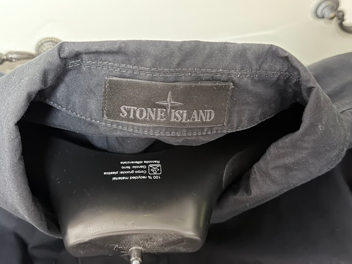 스톤아일랜드 고스트피스 24fw 오버셔츠 블랙 상품이미지3