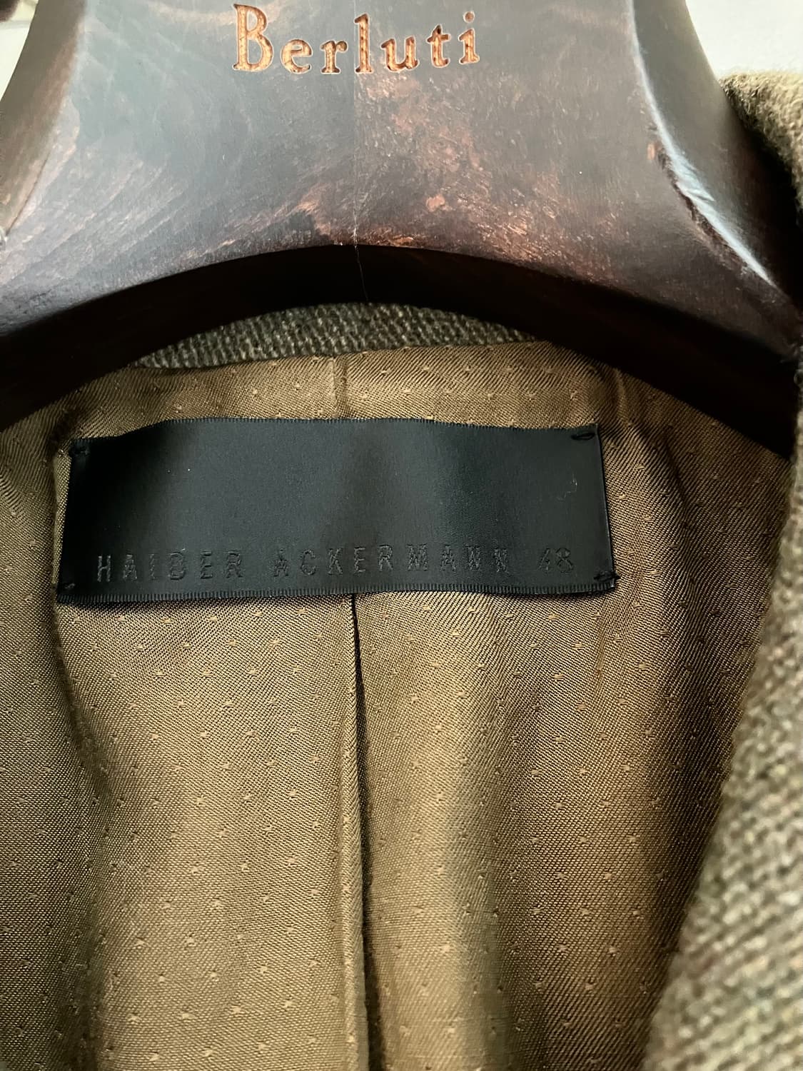 하이더아커만 트위드 롱코트 상품이미지8