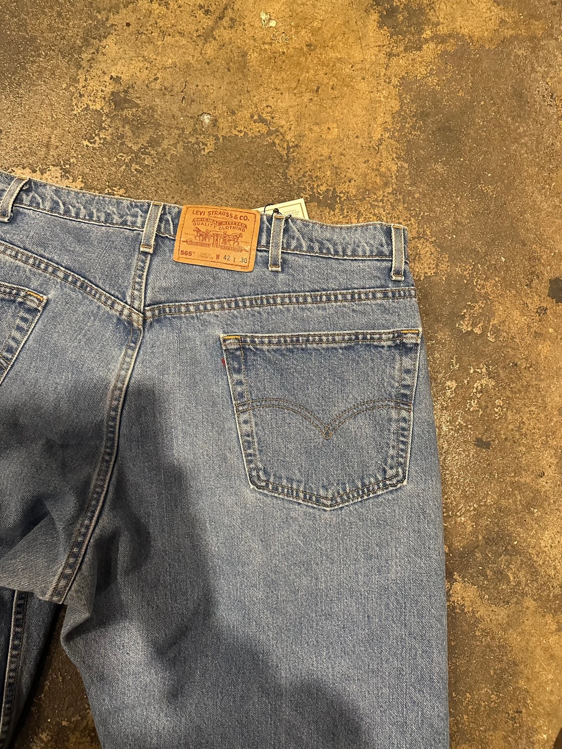 빈티지 90s 리바이스 565 데님팬츠  상품이미지3