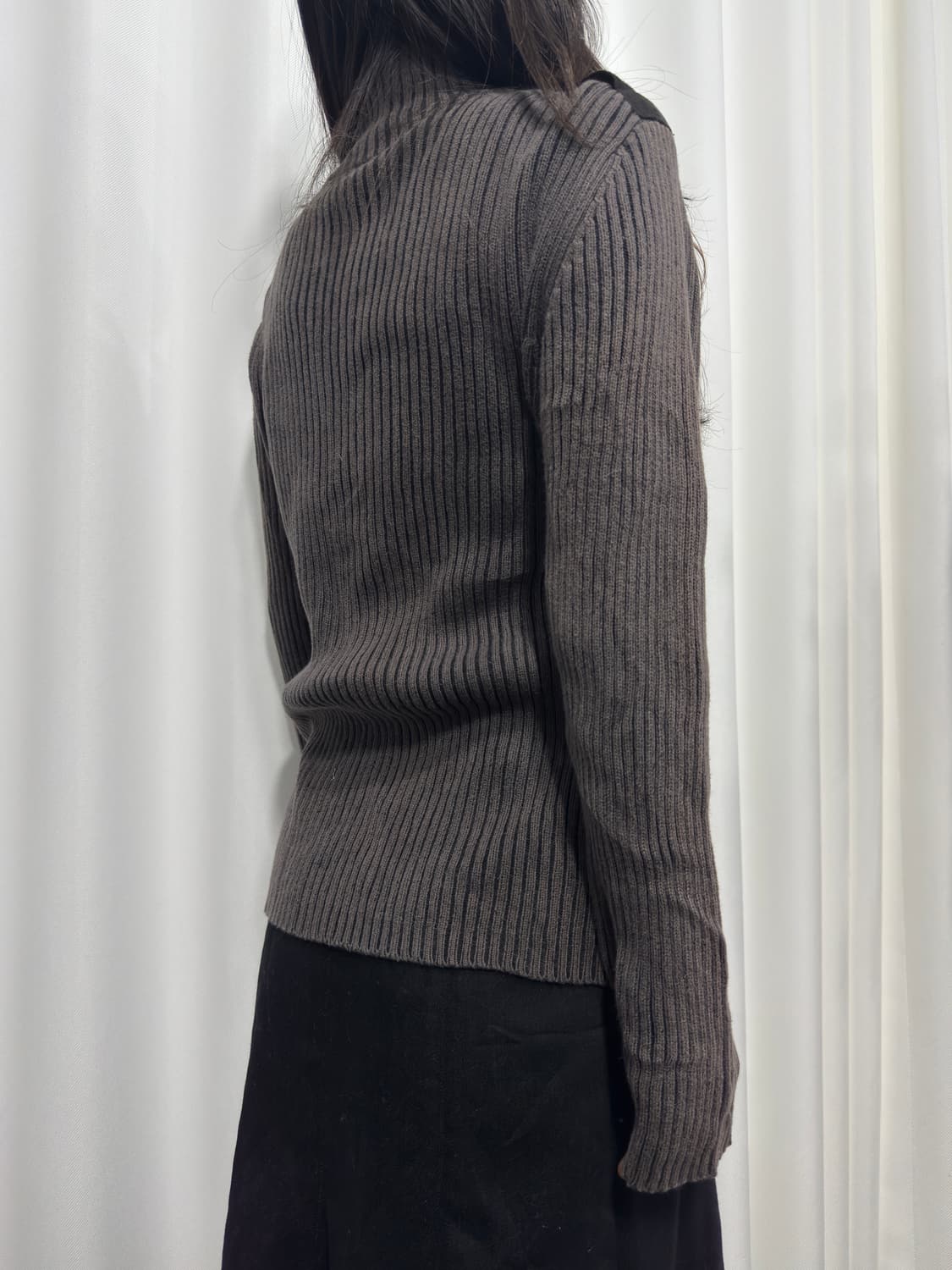 pocket knit twoway zipup 상품이미지3