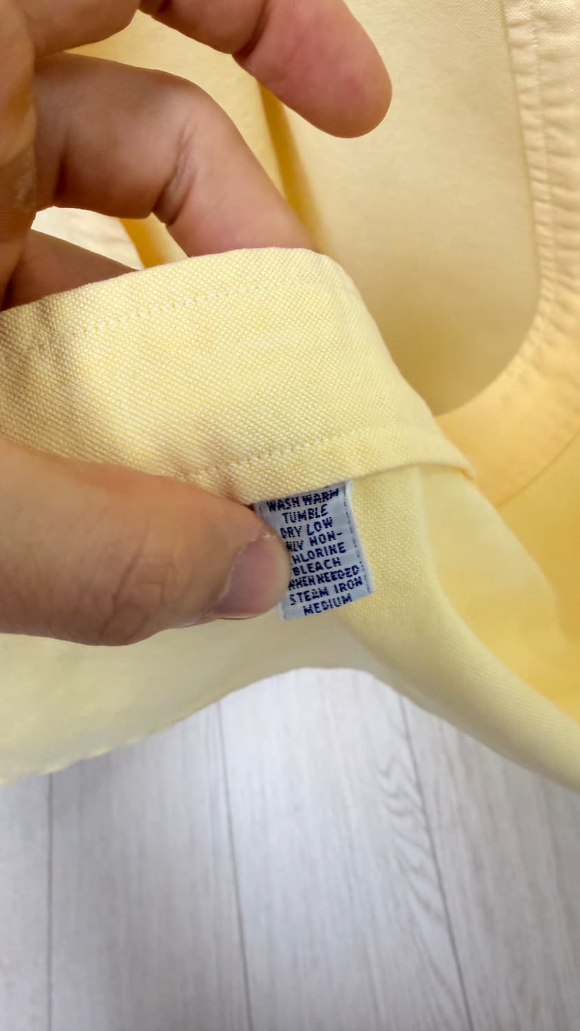 폴로 랄프로렌 옐로우 셔츠 상품이미지4