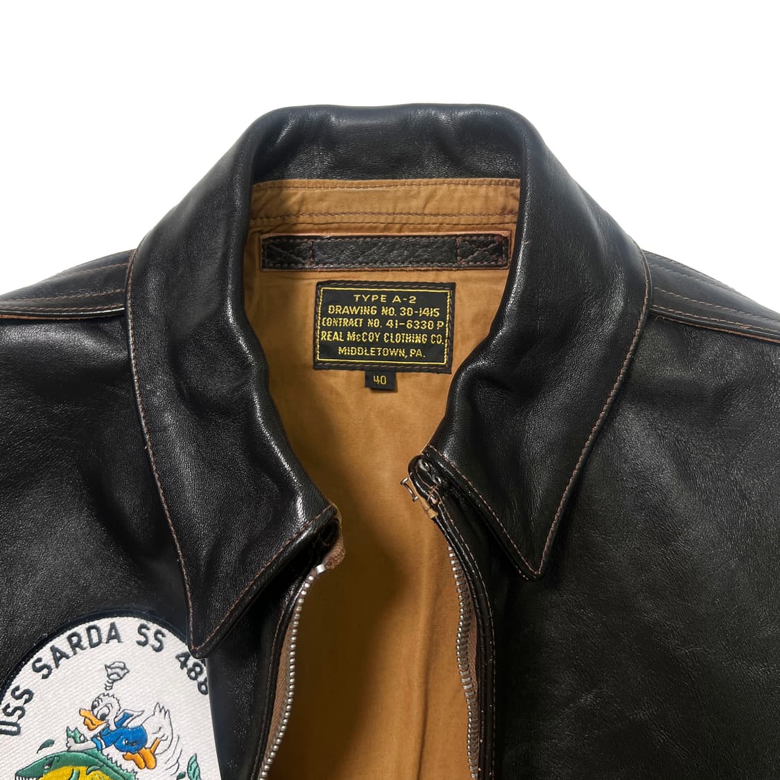 리얼맥코이 A-2 플라이트 자켓 (40) 상품이미지8