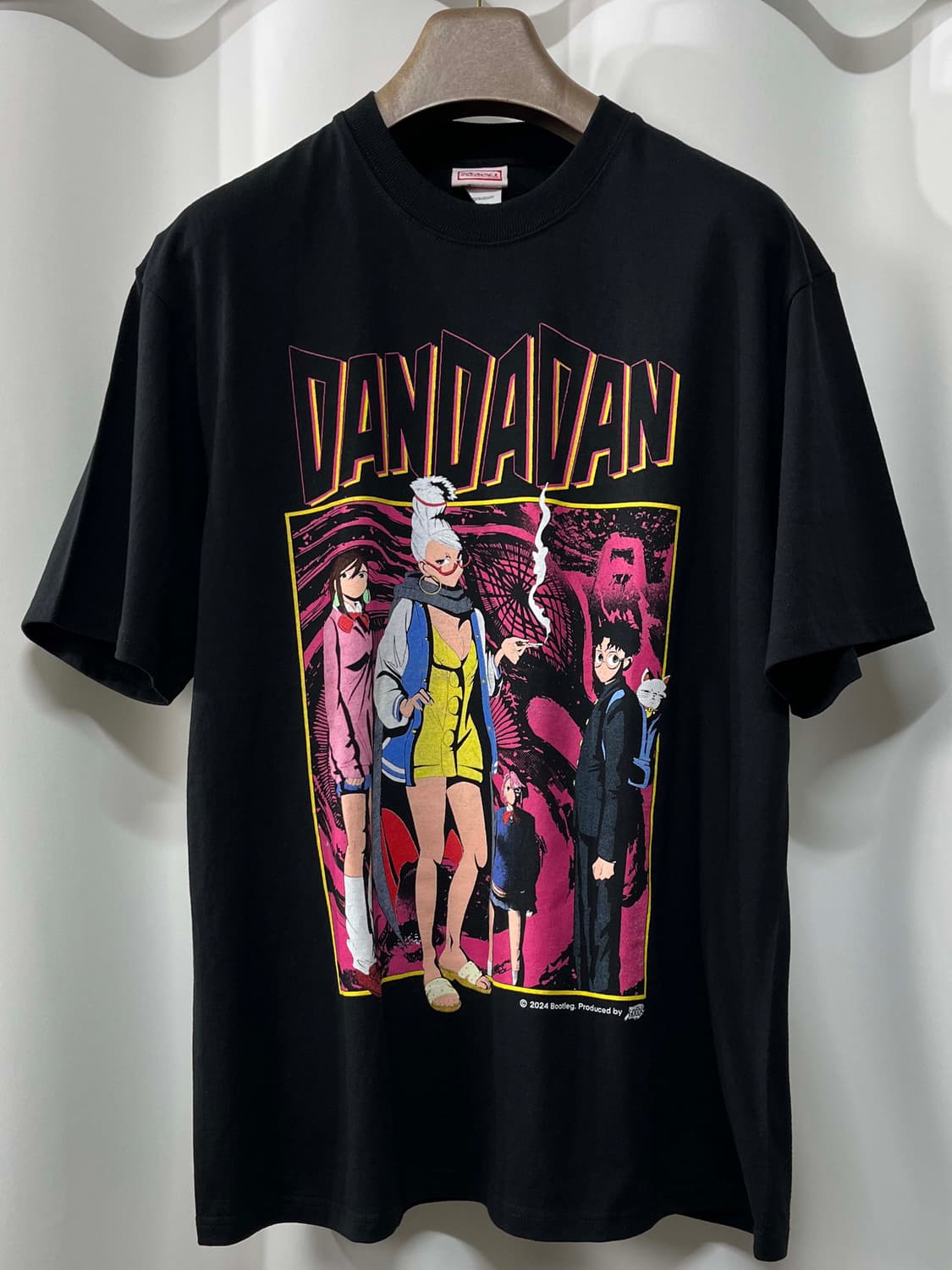 단다단 오컬트 팝아트 그래픽 애니 반팔티 부틀렉 상품이미지1