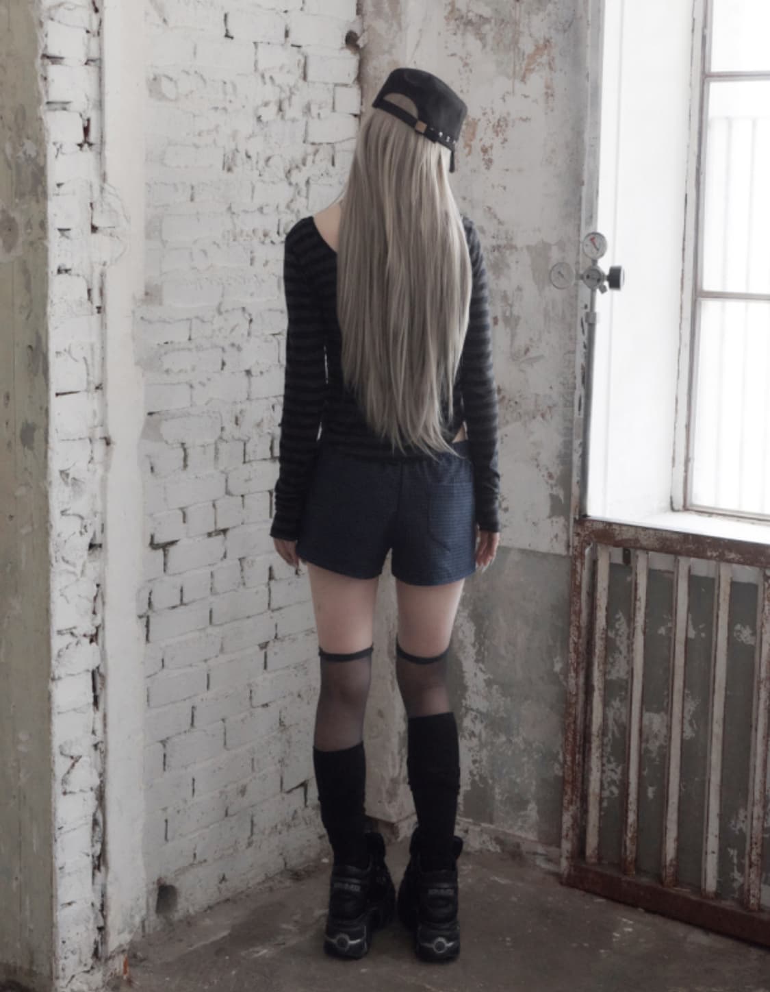 헤티 스터드 밀리터리 캡 상품이미지5