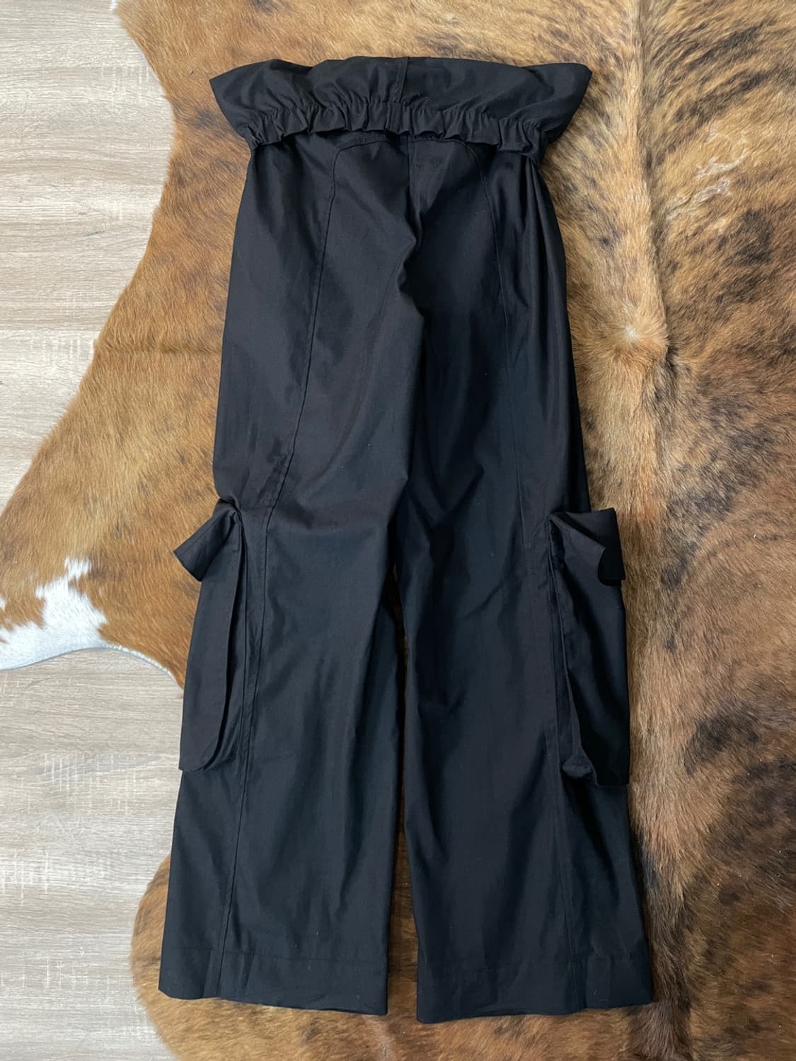 오픈 와이와이 롤드 웨이스트 카고 팬츠  상품이미지2