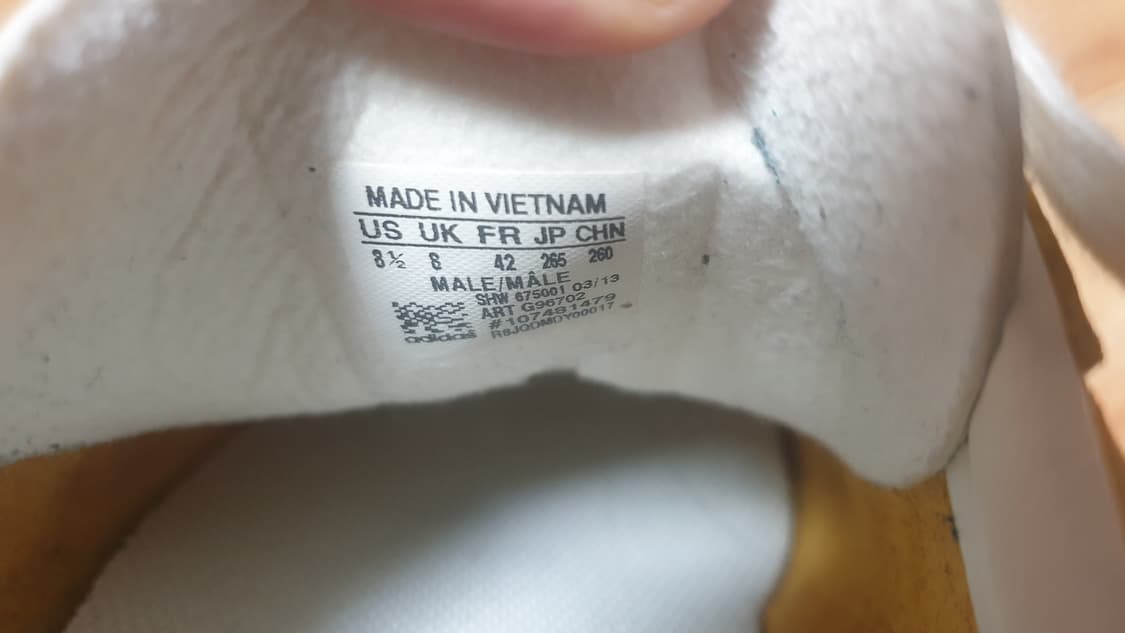 아디다스 가젤 머스타드옐로 265 상품이미지8