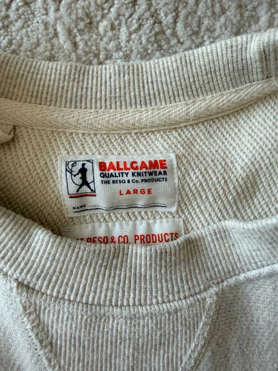 더레스큐 맨투맨 L 상품이미지3