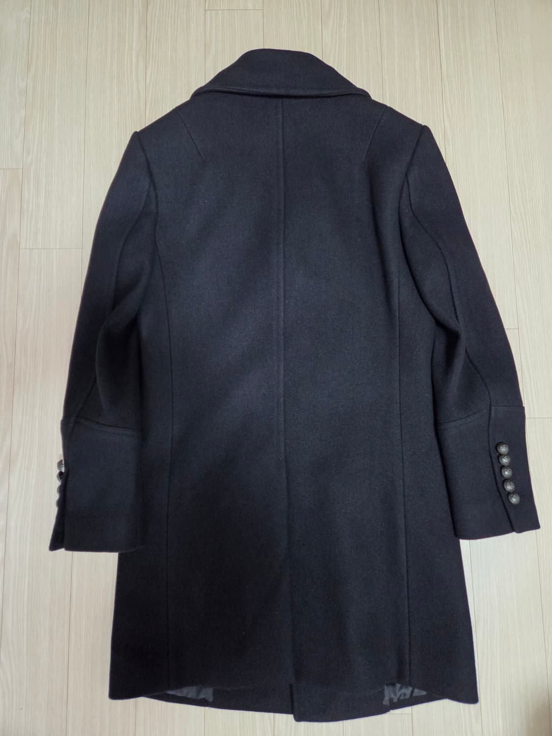 타임옴므 하이넥 싱글 코트 상품이미지2