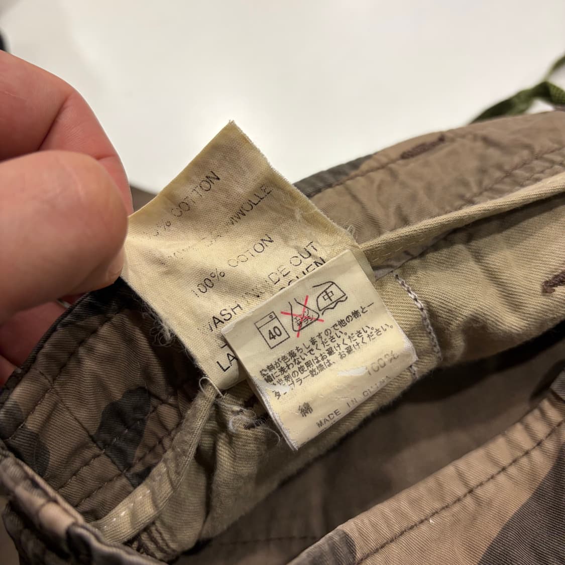 [34] 올드 칼하트 빈티지 카모 반바지 밀리터리 B425 상품이미지5